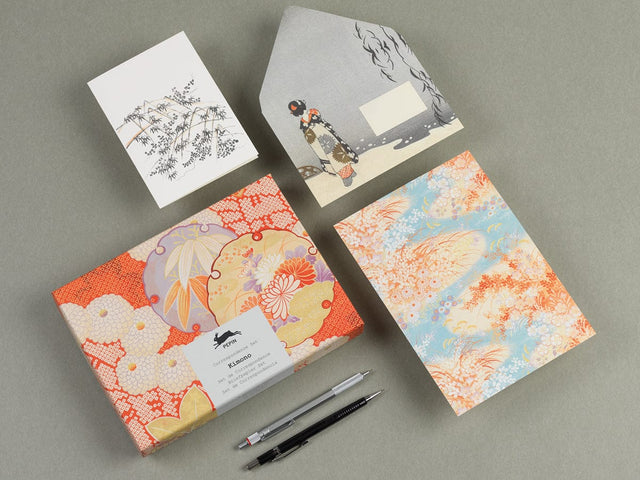 Pepin Press Carte da lettere Correspondence Set - Kimono