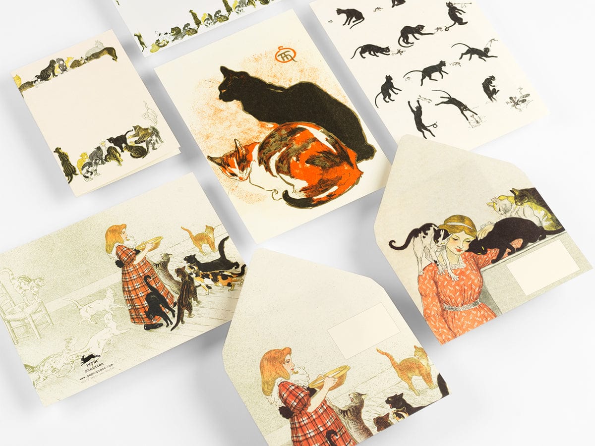 Pepin Press Carte da lettere Correspondence Set - Steinlen