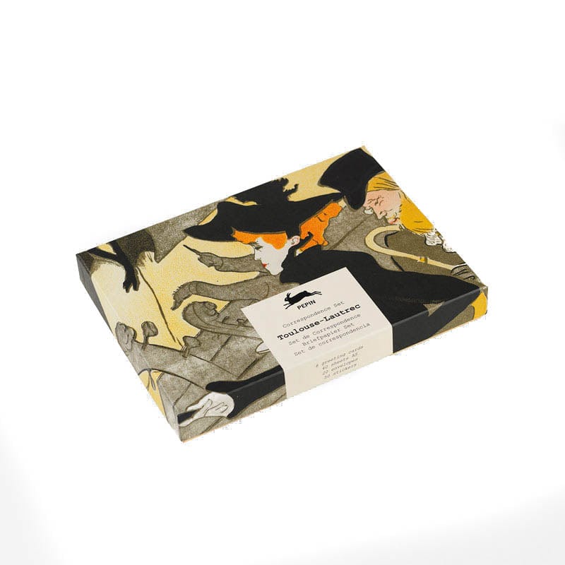 Pepin Press Carte da lettere Correspondence Set - Toulouse Lautrec