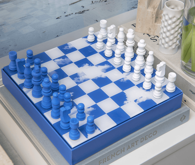 Printworks Sweden Coffee Table Games CHESS - Scacchi deluxe Clouds