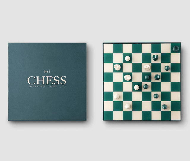 Printworks Sweden Coffee Table Games CHESS - Scacchi deluxe