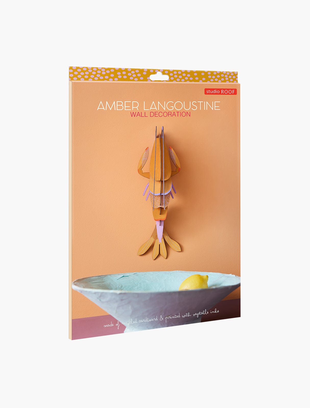 Studio Roof Decorazione parete Amber Langoustine