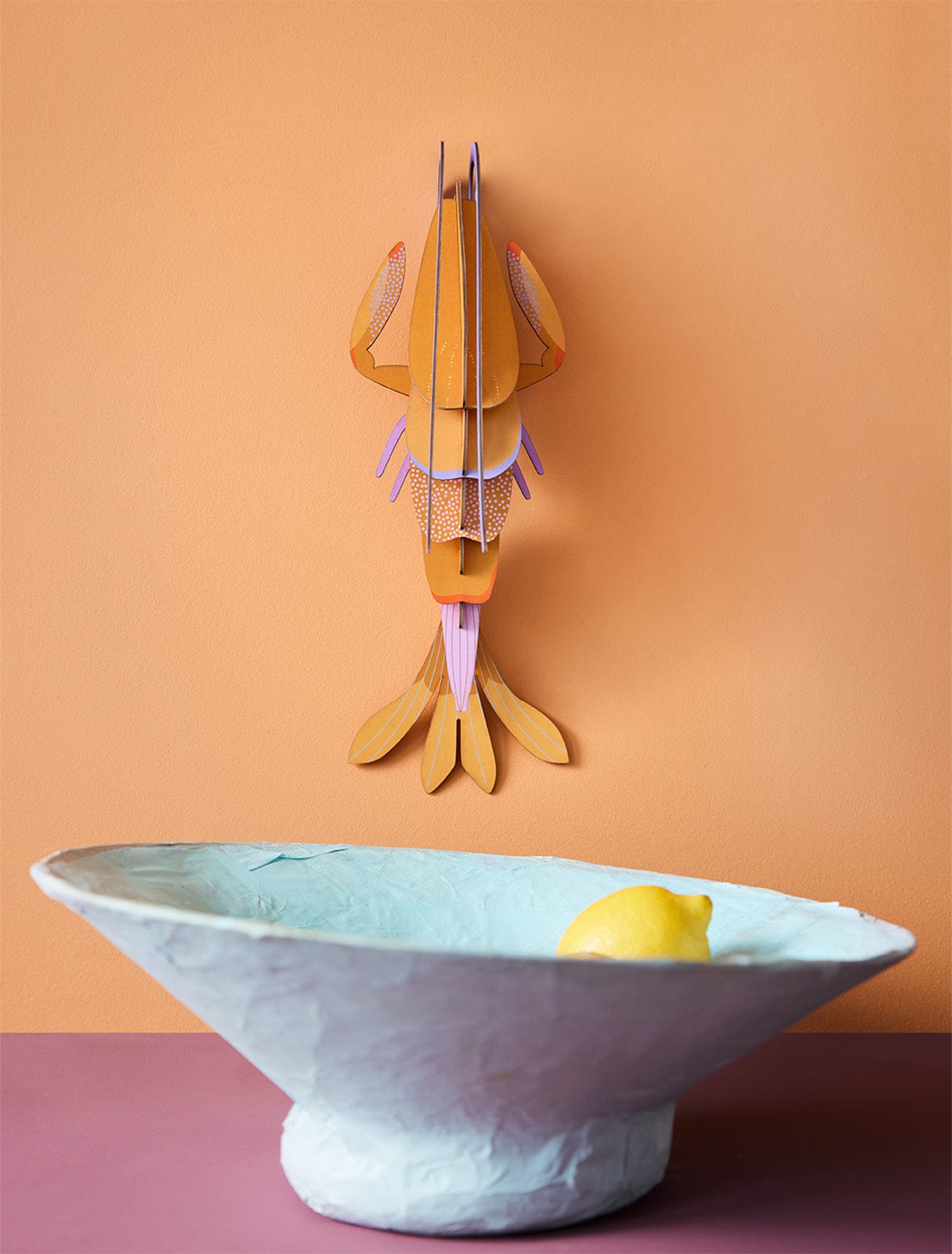 Studio Roof Decorazione parete Amber Langoustine