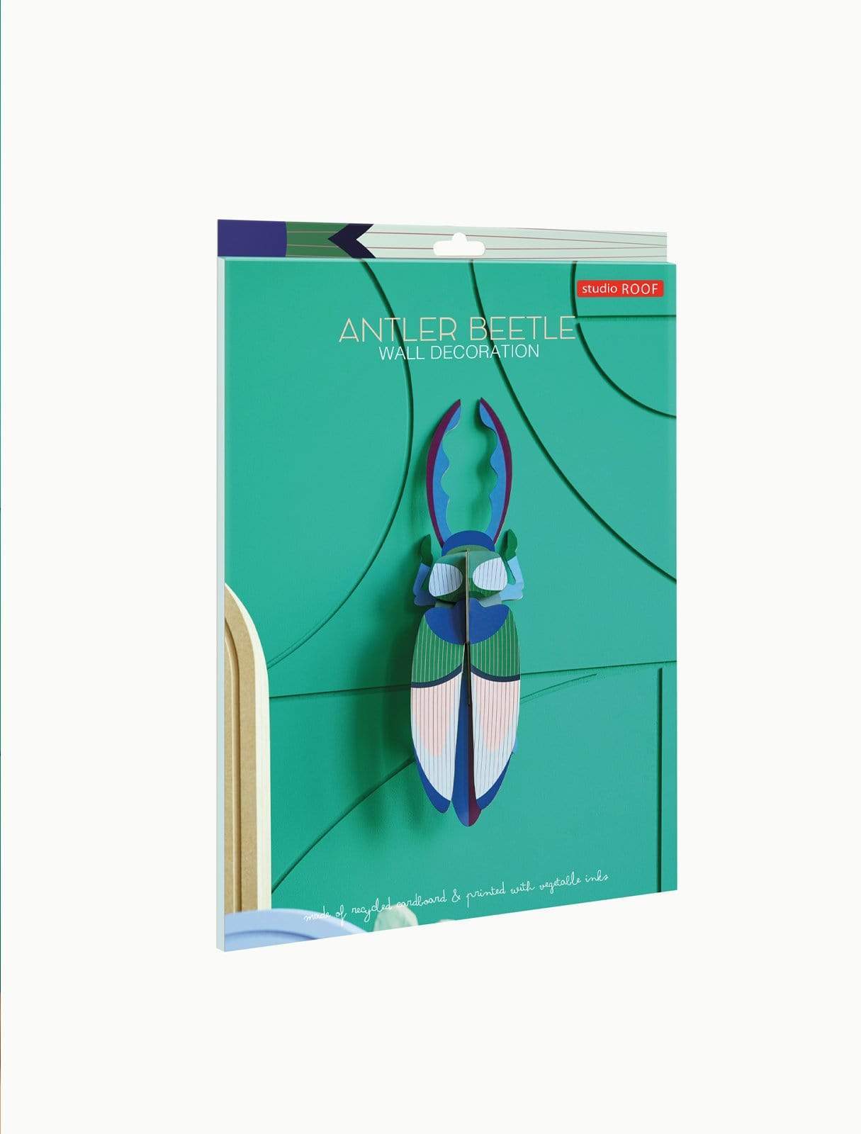 Studio Roof Decorazione parete Antler Beetle