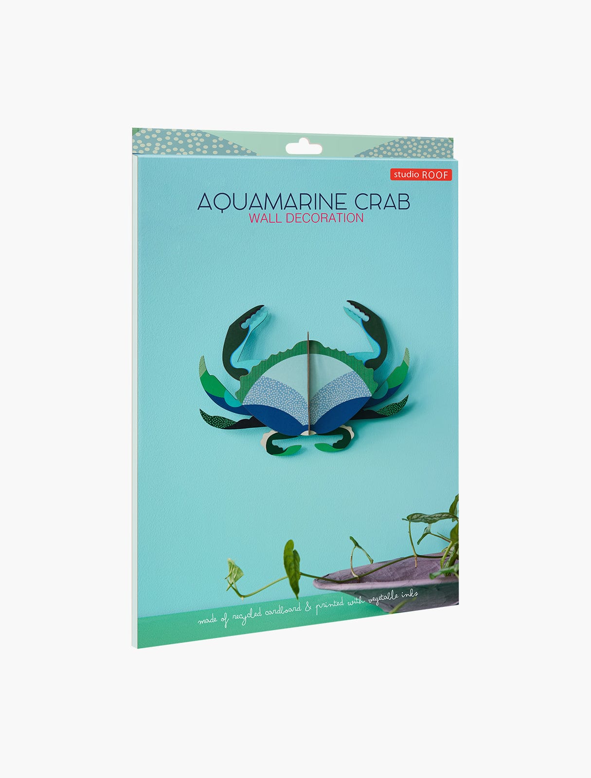 Studio Roof Decorazione parete Aquamarine Crab