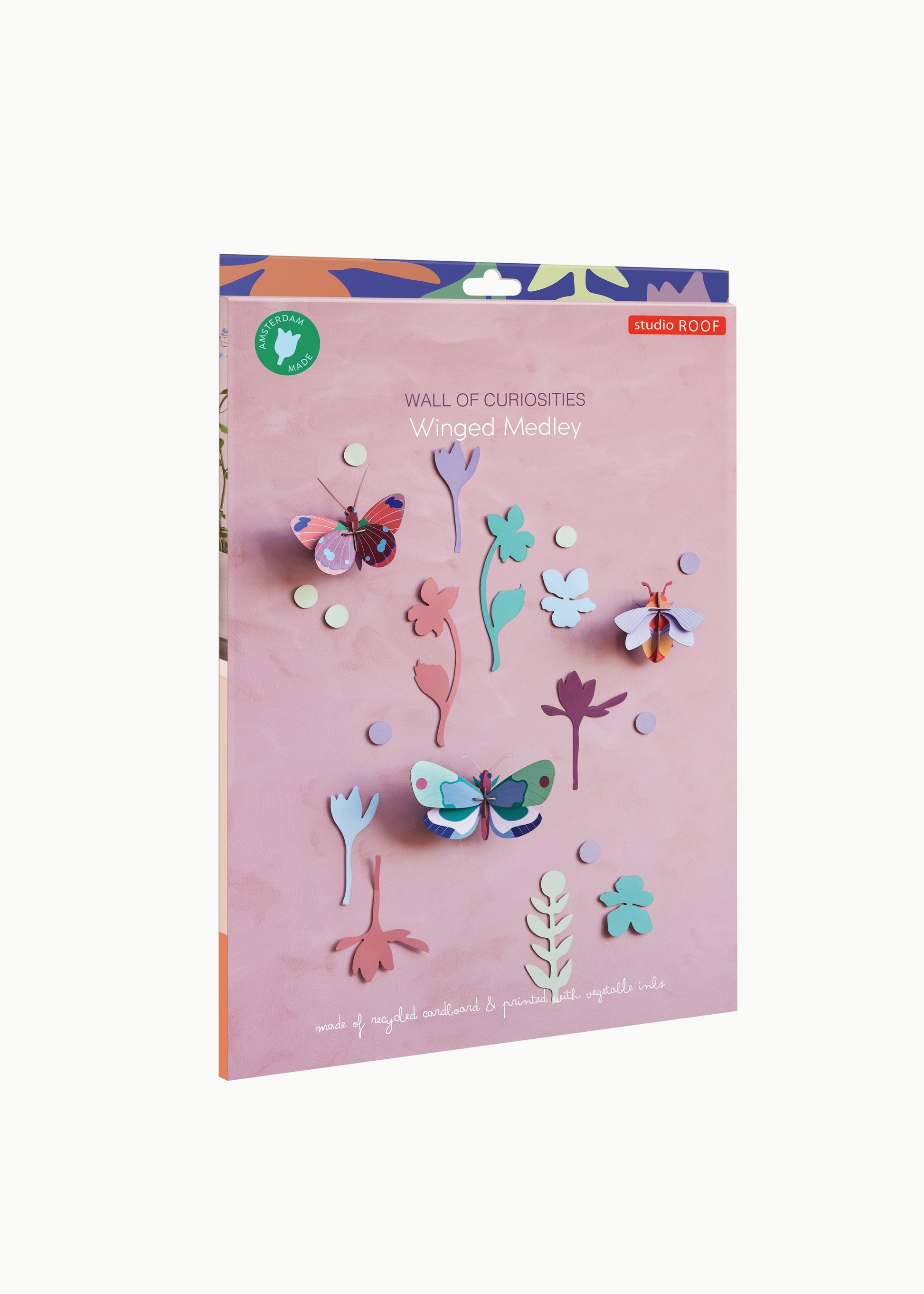 Studio Roof Decorazione parete Bee & butterflies - Wall of Curiosities Small