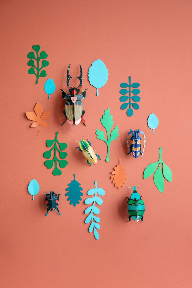 Studio Roof Decorazione parete Beetle Collection - Wall of Curiosities