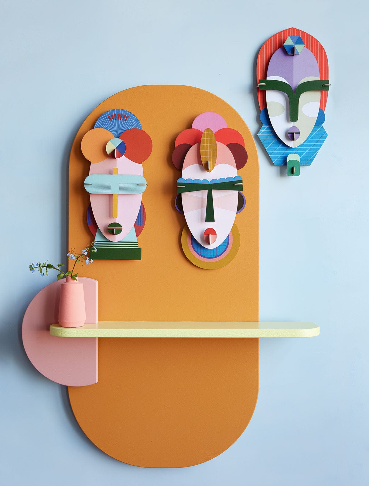 Studio Roof Decorazione parete Berlin Mask