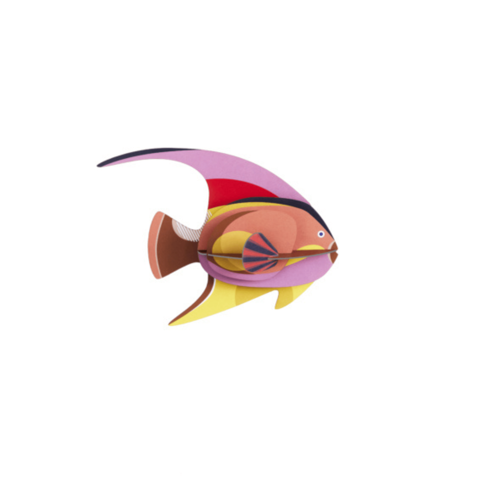 Studio Roof Decorazione parete Blackcap Fish