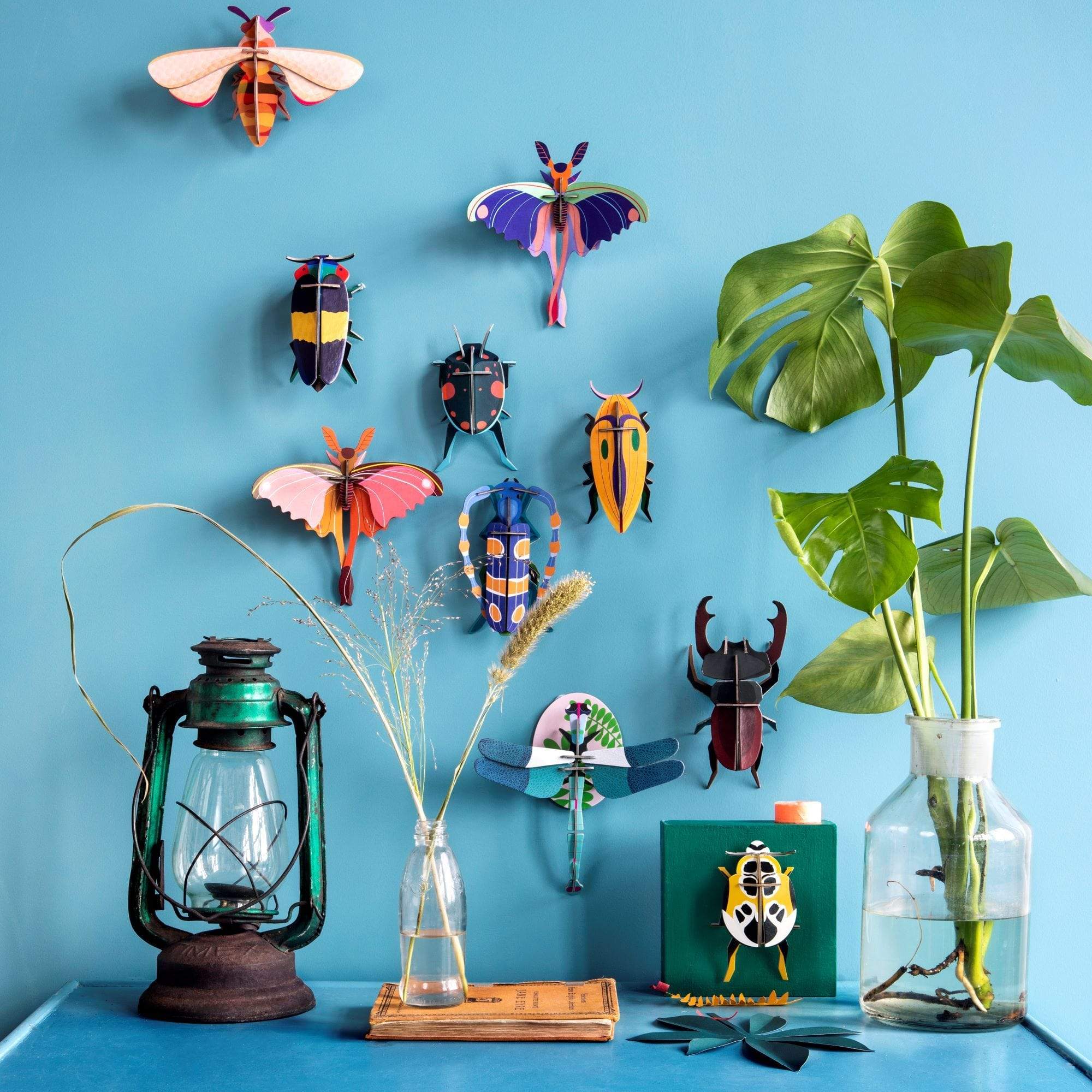 Studio Roof Decorazione parete Blue Comet Butterfly