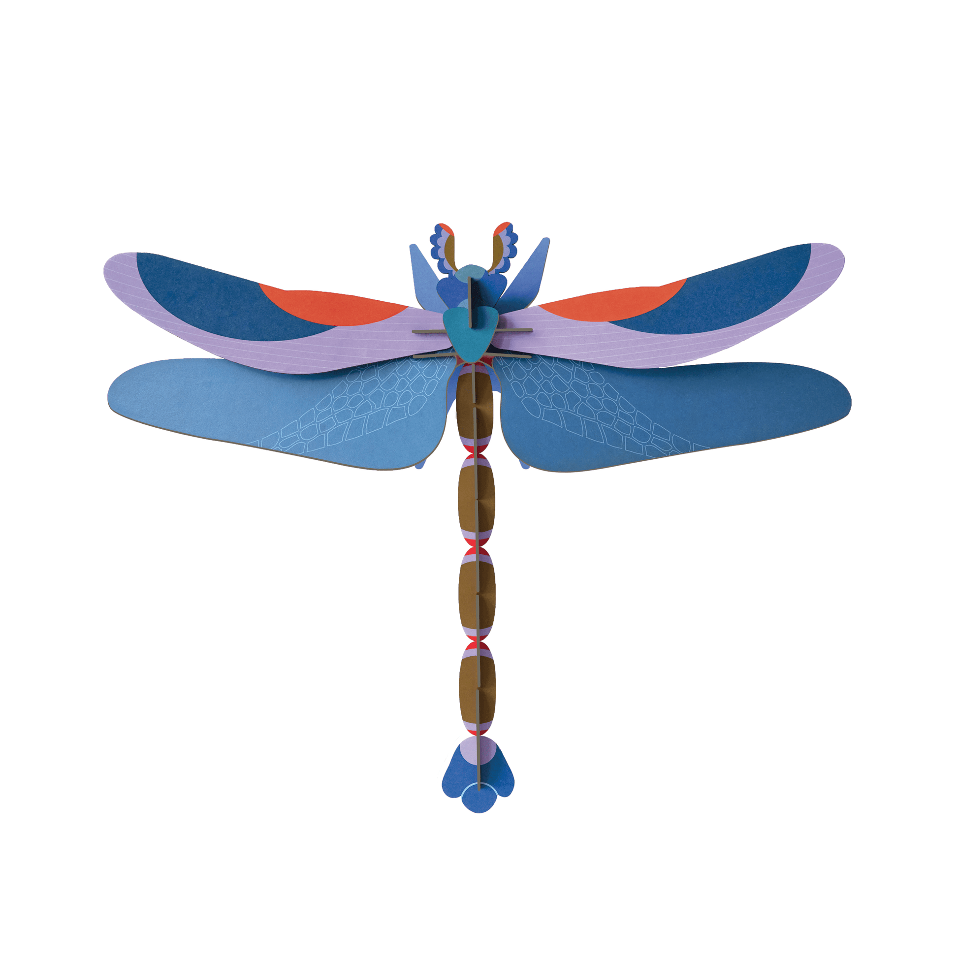 Studio Roof Decorazione parete Blue Dragonfly