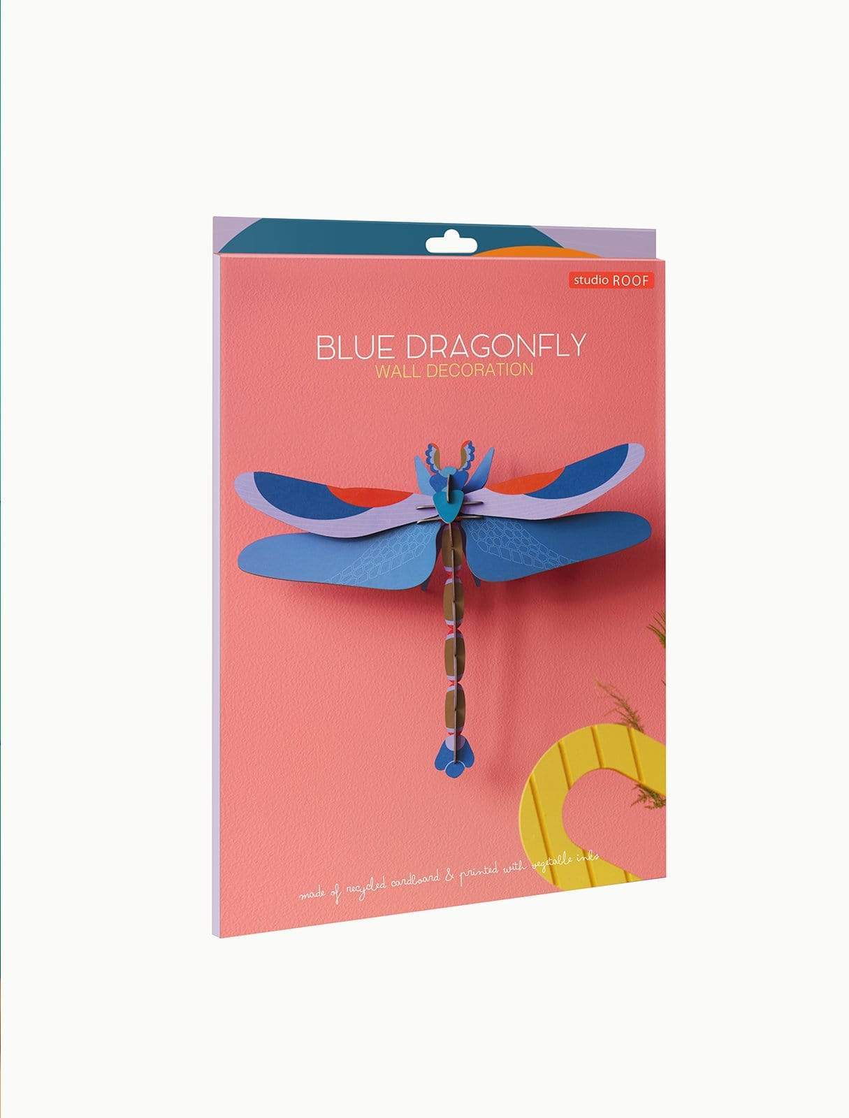 Studio Roof Decorazione parete Blue Dragonfly
