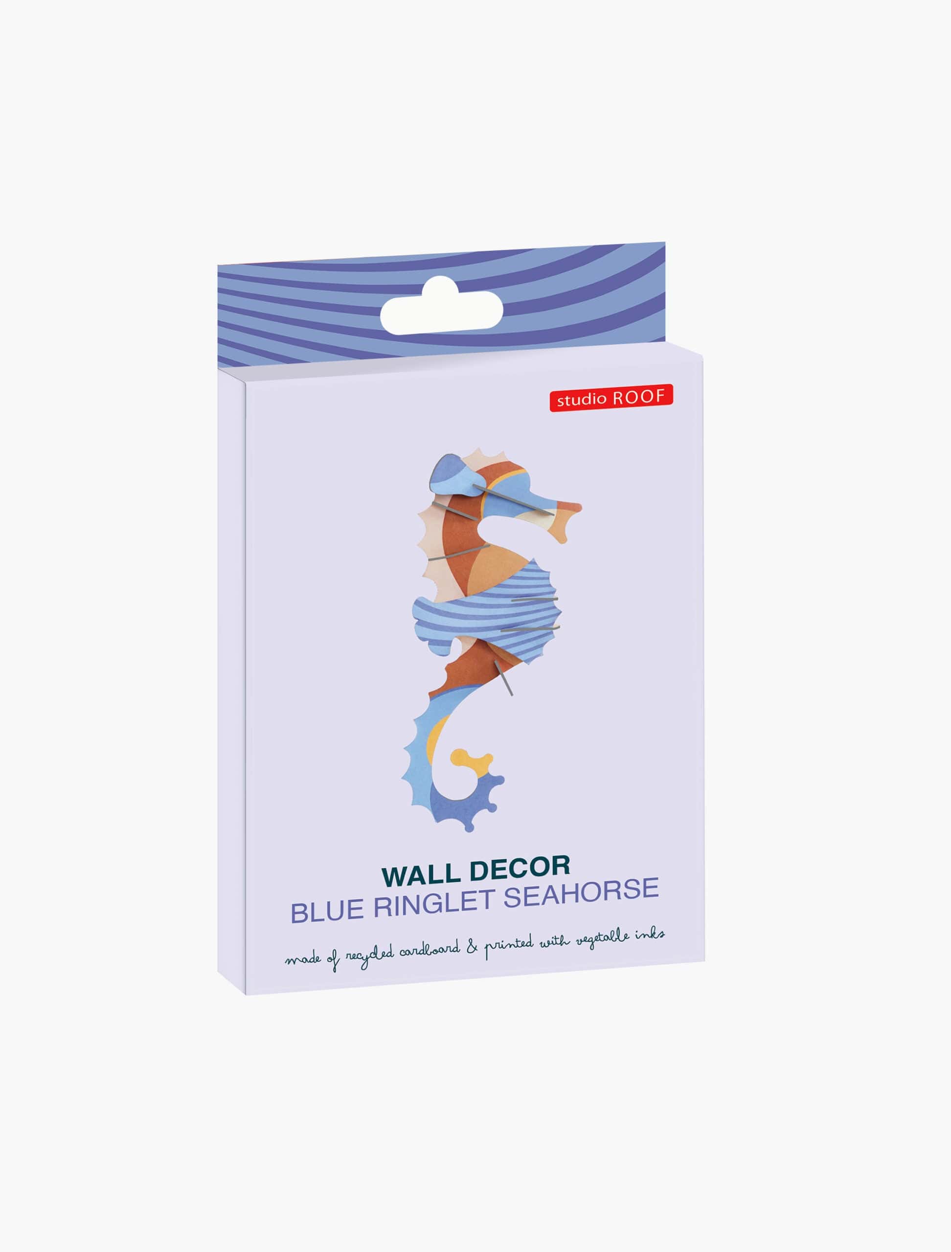 Studio Roof Decorazione parete Blue Seahorse