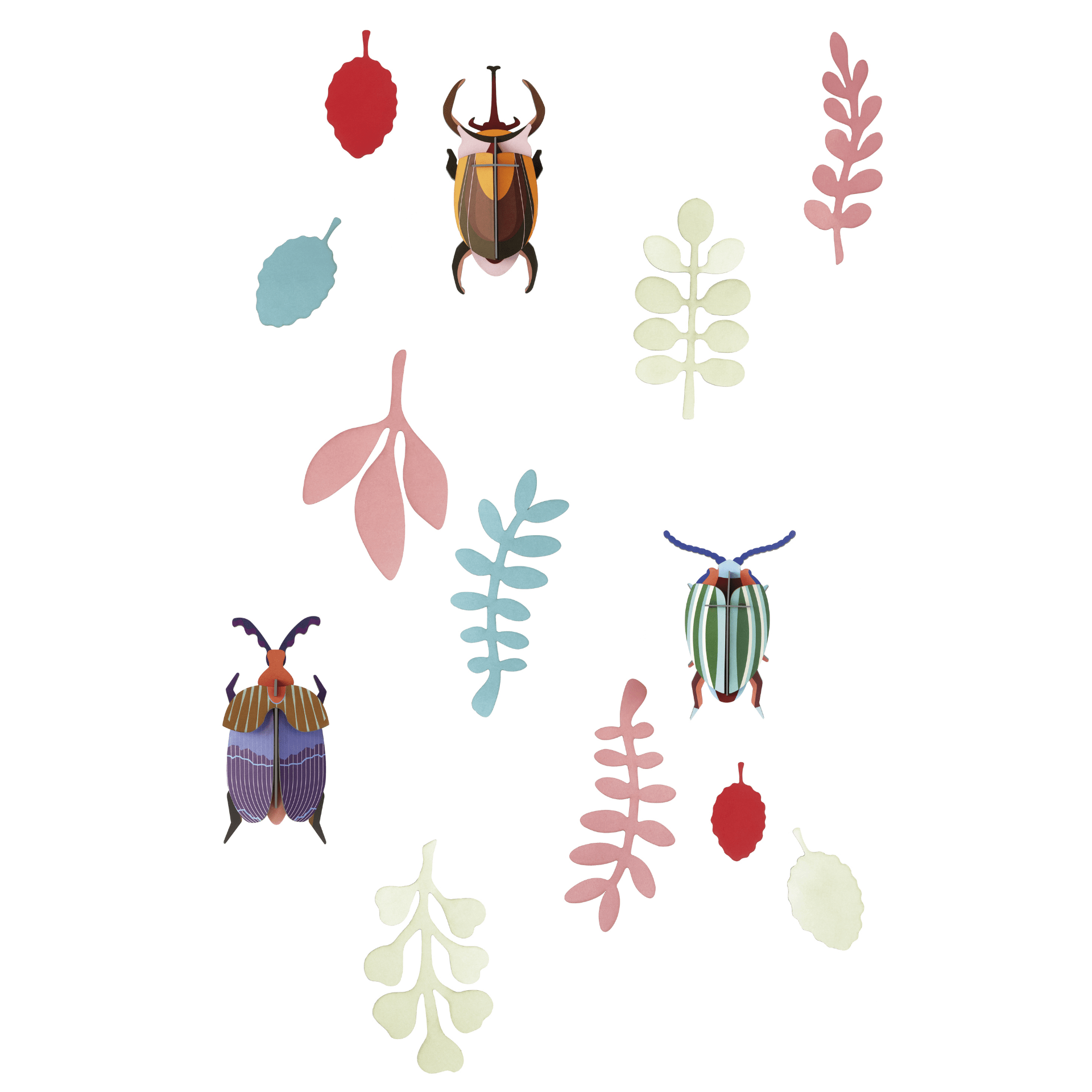 Studio Roof Decorazione parete Bug Rendez-Vous - Wall of Curiosities Small