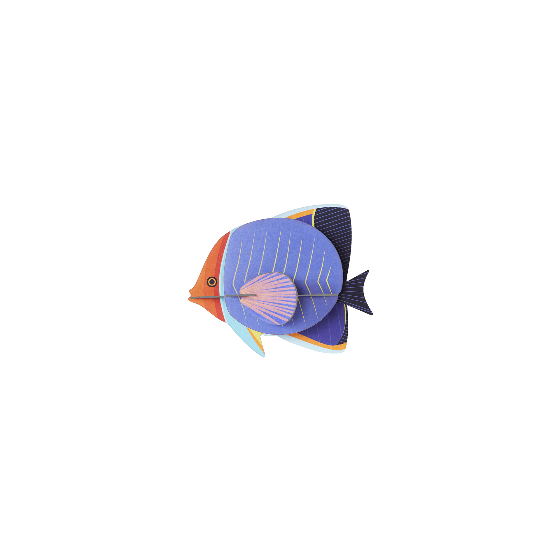 Studio Roof Decorazione parete Butterfly fish