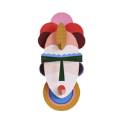 Studio Roof Decorazione parete Cali Mask