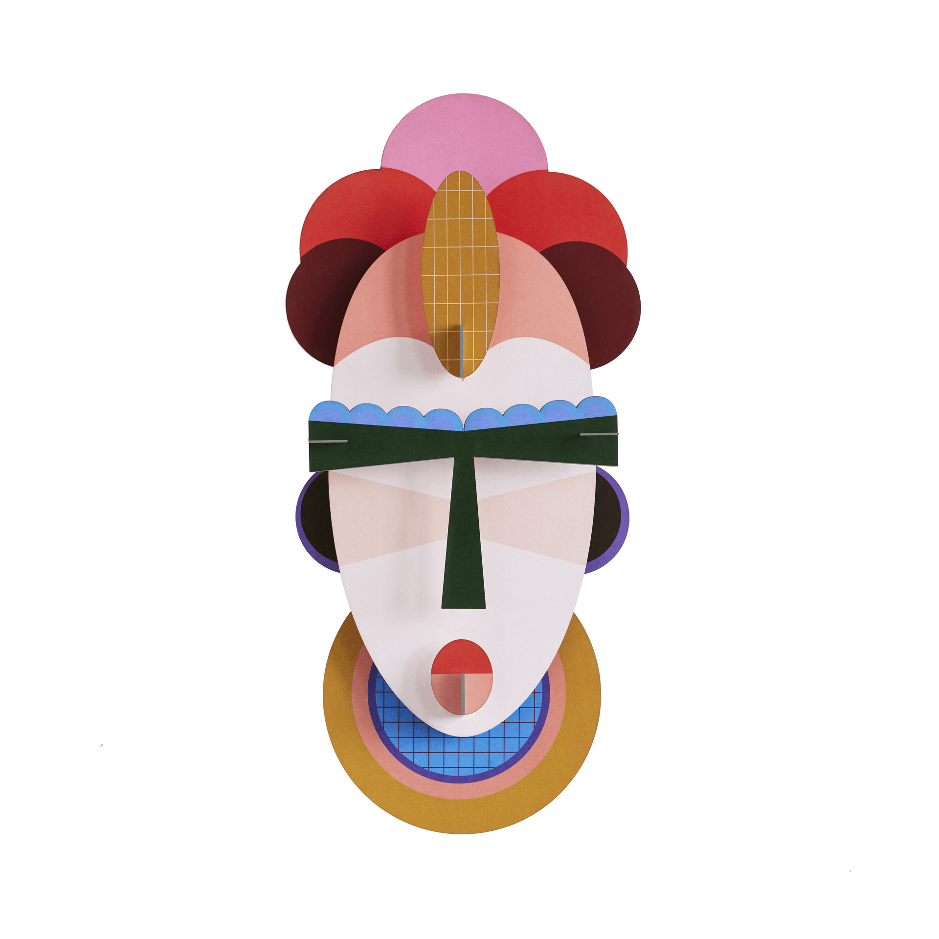 Studio Roof Decorazione parete Cali Mask