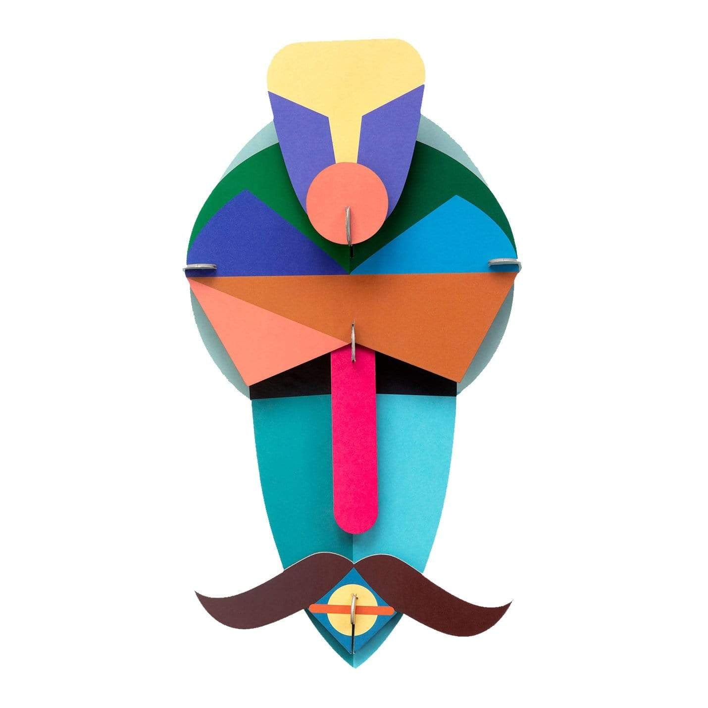 Studio Roof Decorazione parete Casablanca Mask