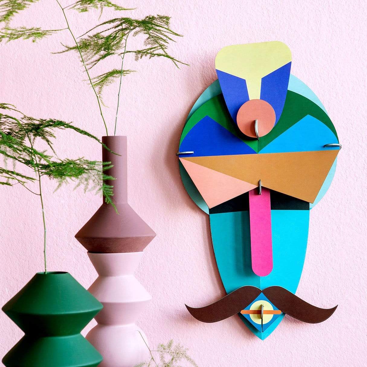 Studio Roof Decorazione parete Casablanca Mask