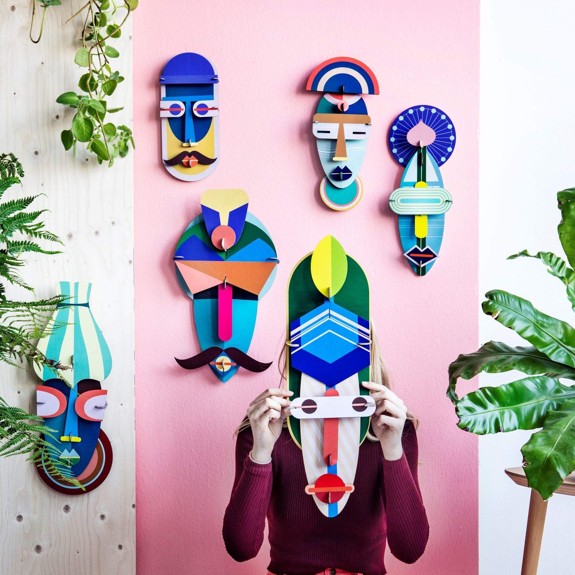 Studio Roof Decorazione parete Casablanca Mask