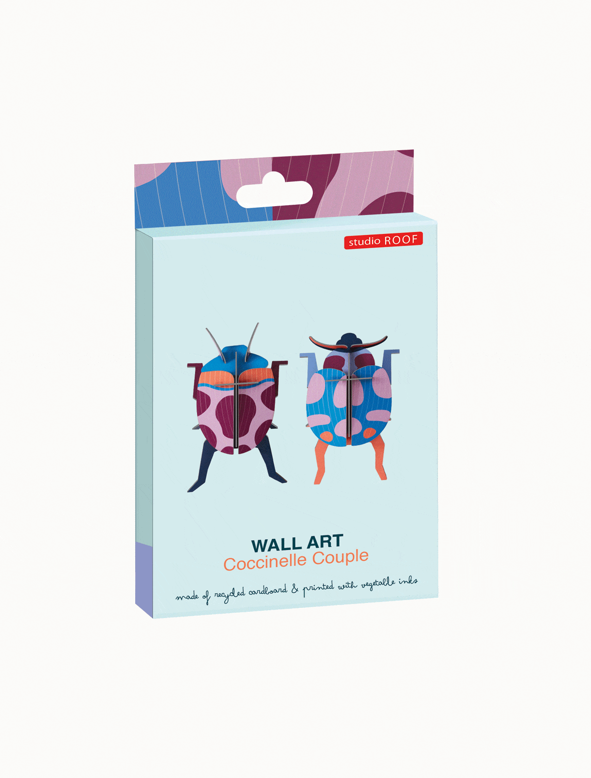 Studio Roof Decorazione parete Coccinelle Couple