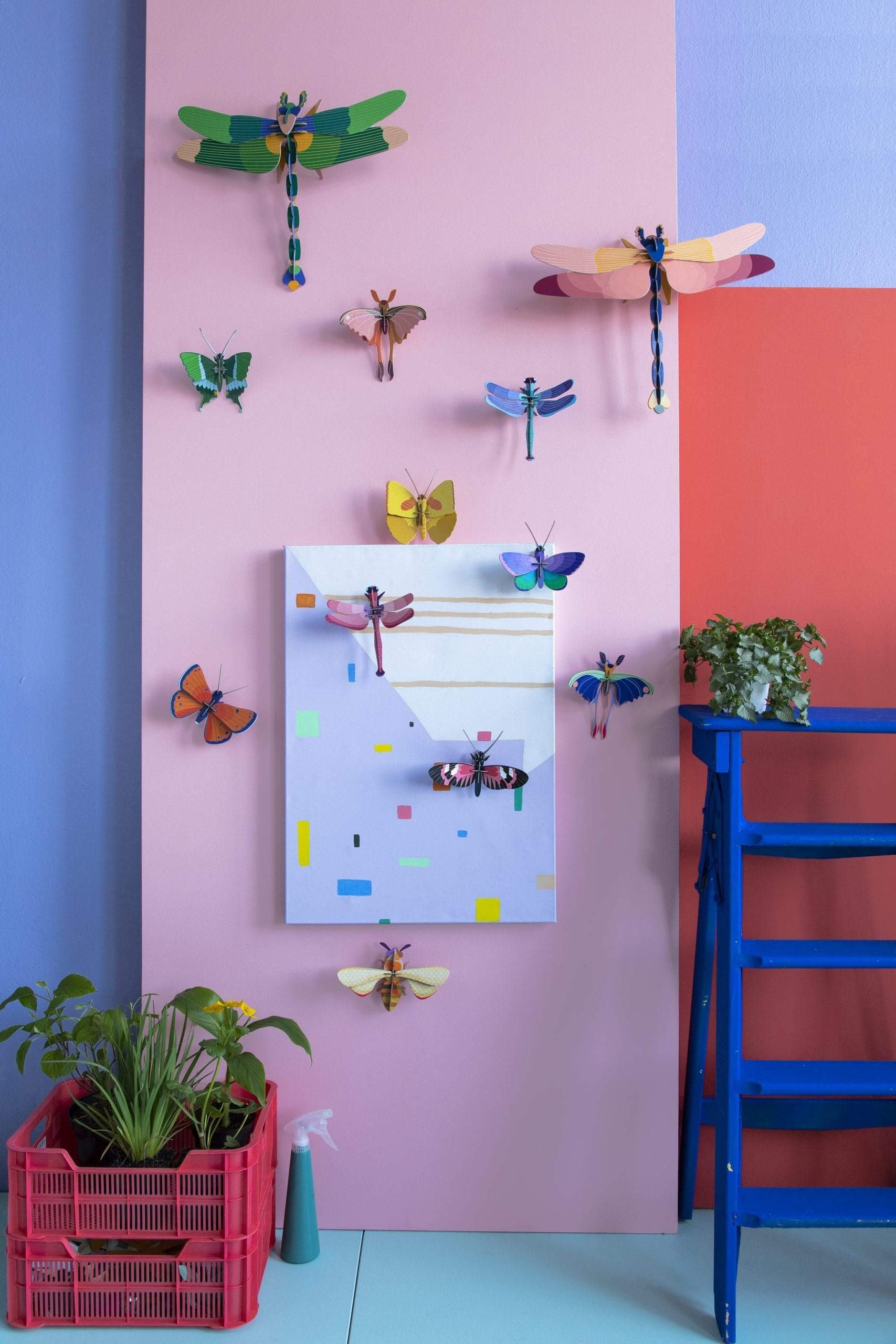 Studio Roof Decorazione parete Copper Butterfly