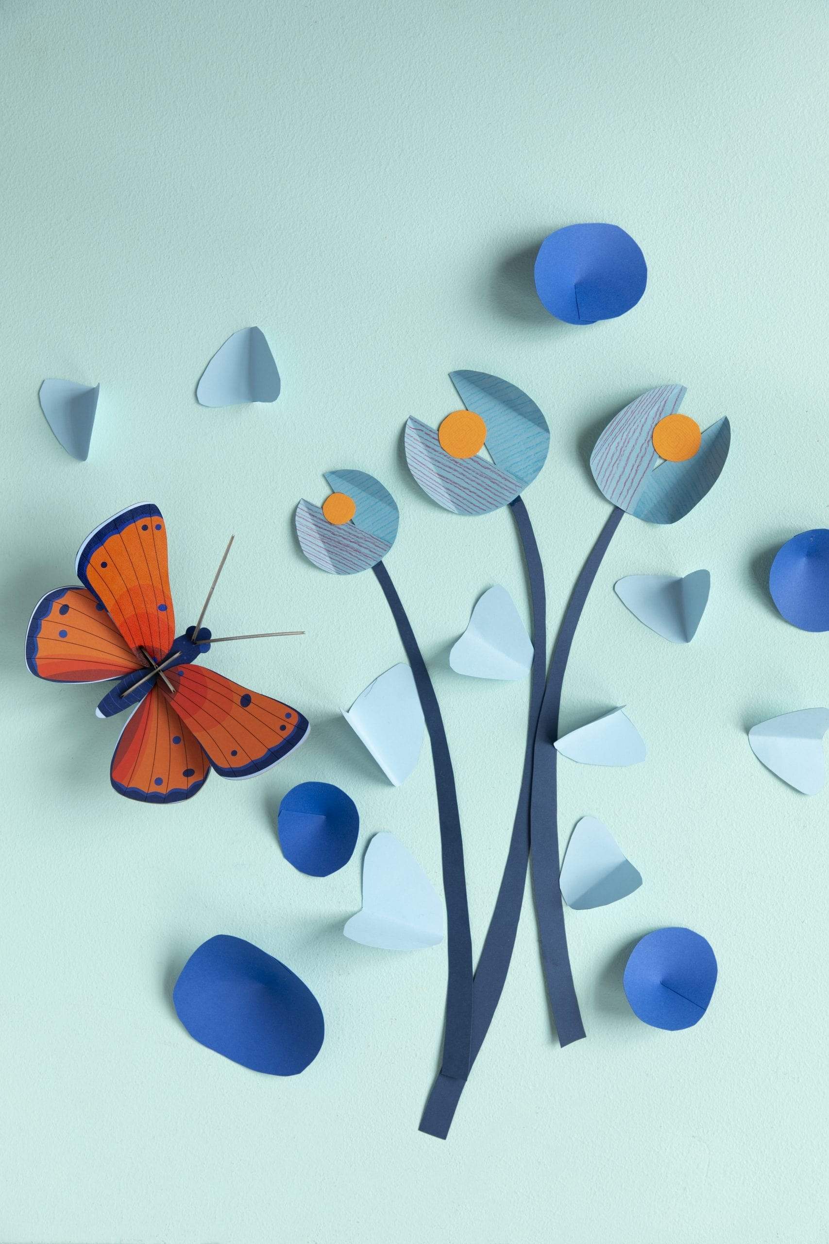 Studio Roof Decorazione parete Copper Butterfly