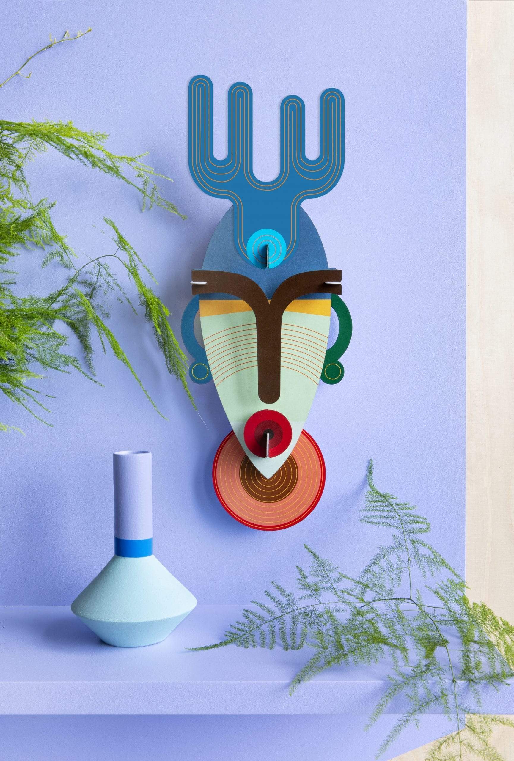 Studio Roof Decorazione parete Dakar Mask