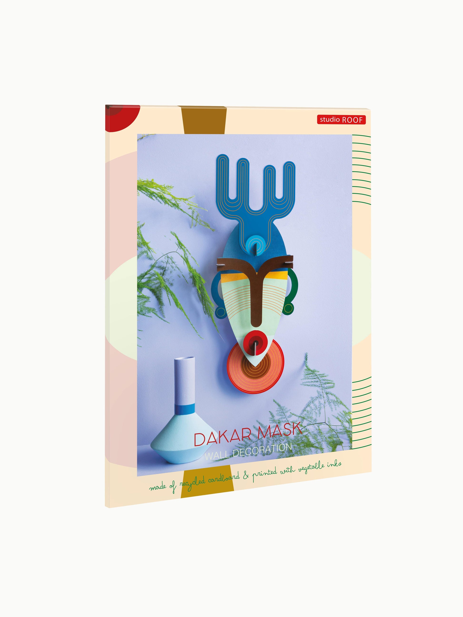 Studio Roof Decorazione parete Dakar Mask