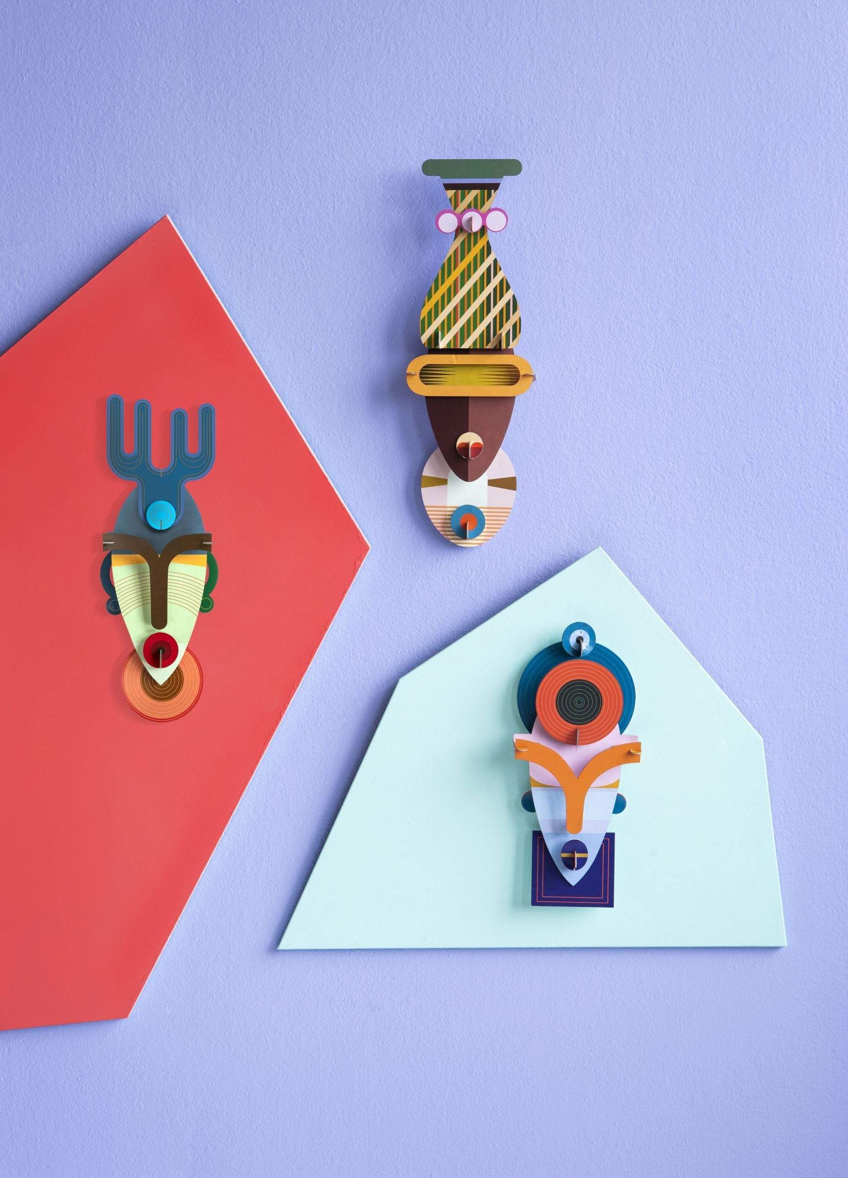 Studio Roof Decorazione parete Dakar Mask