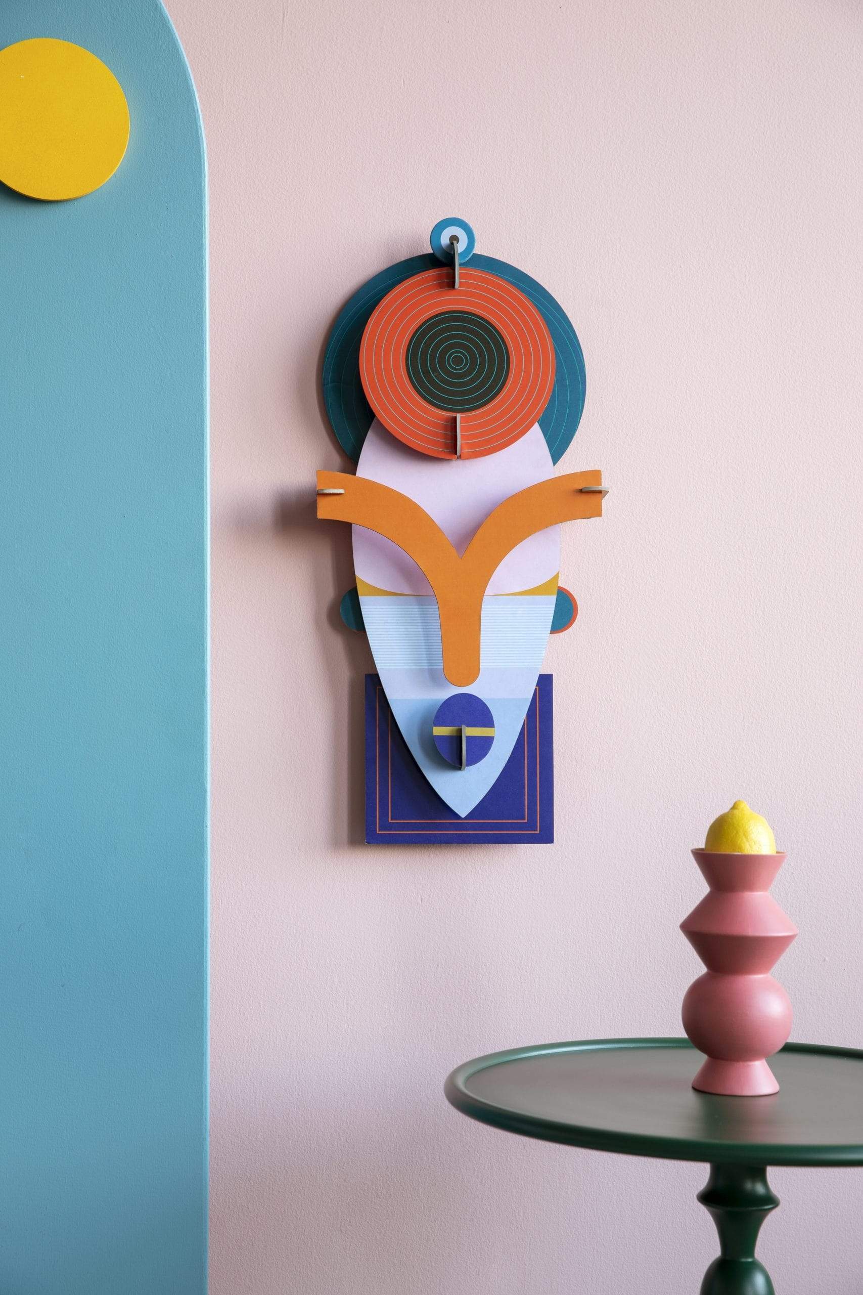Studio Roof Decorazione parete Deluxe Collection - Lamu Mask