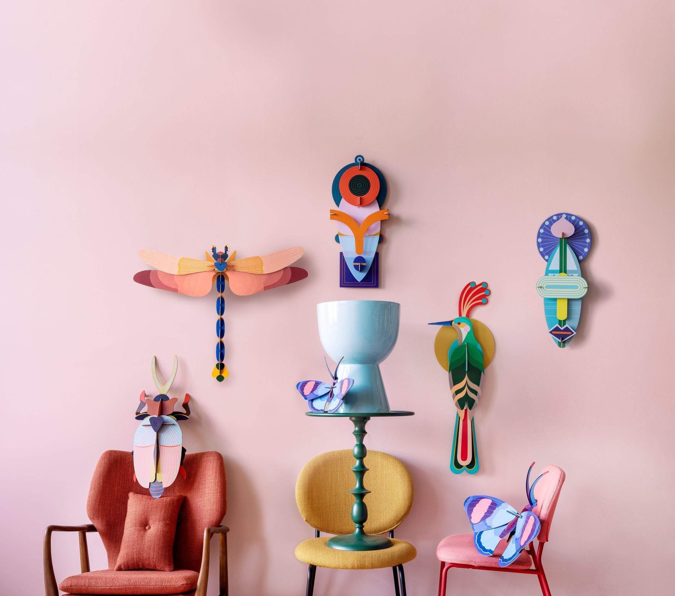 Studio Roof Decorazione parete Deluxe Collection - Lamu Mask