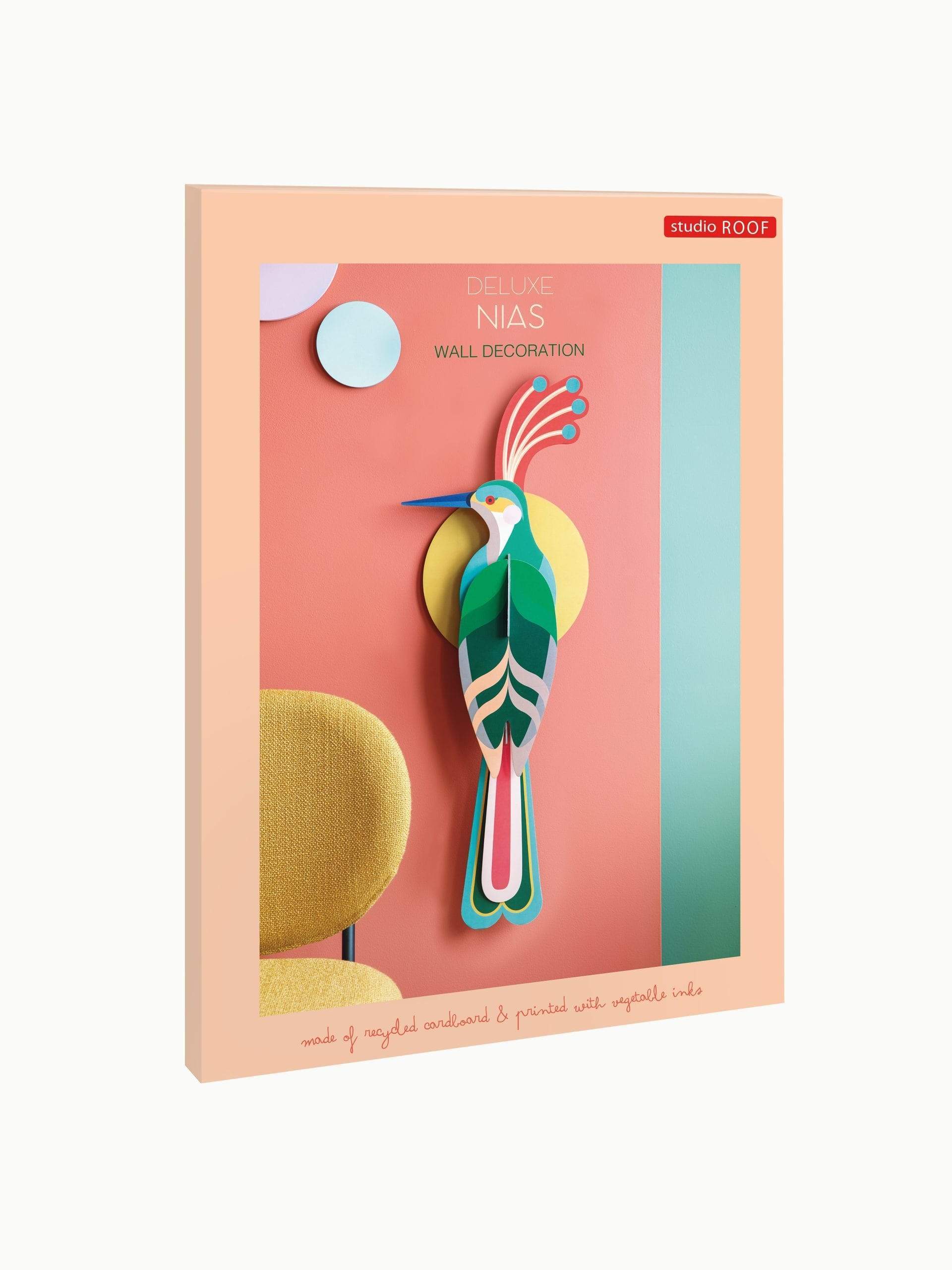 Studio Roof Decorazione parete Deluxe Collection - Nias Bird