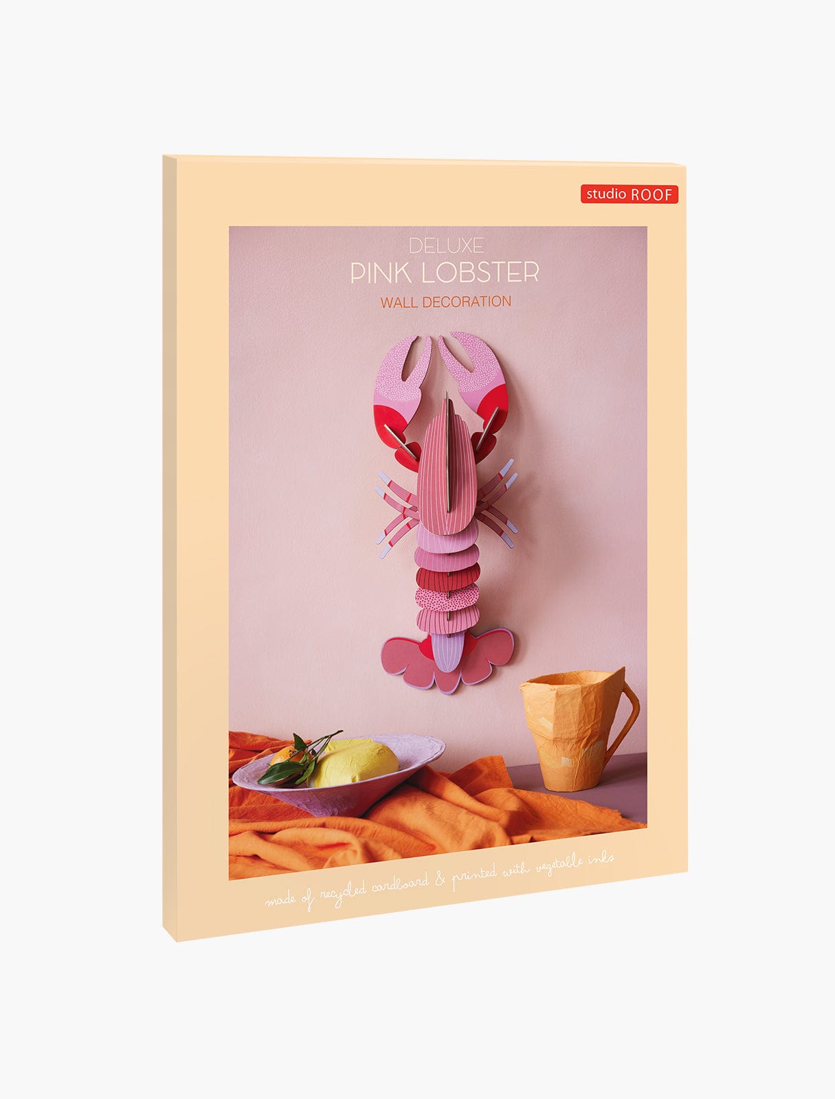 Studio Roof Decorazione parete Deluxe Collection - Pink Lobster