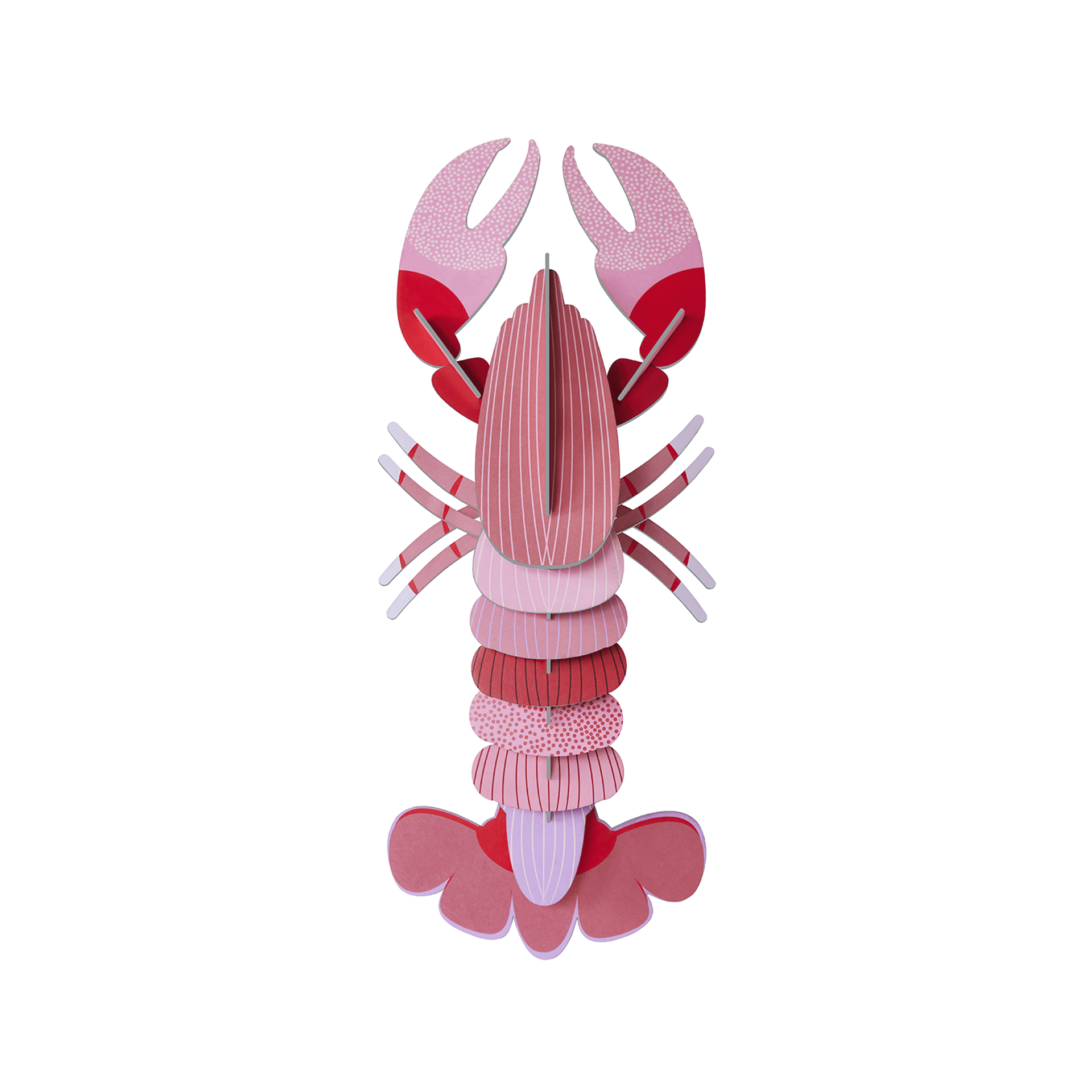 Studio Roof Decorazione parete Deluxe Collection - Pink Lobster