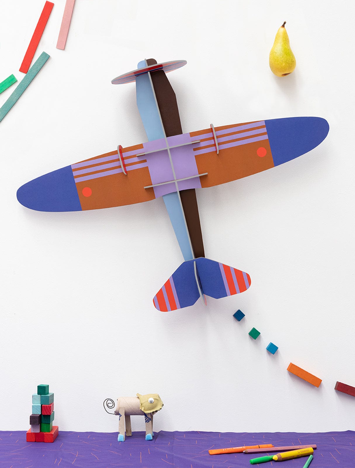 Studio Roof Decorazione parete Deluxe Collection - Propeller Plane