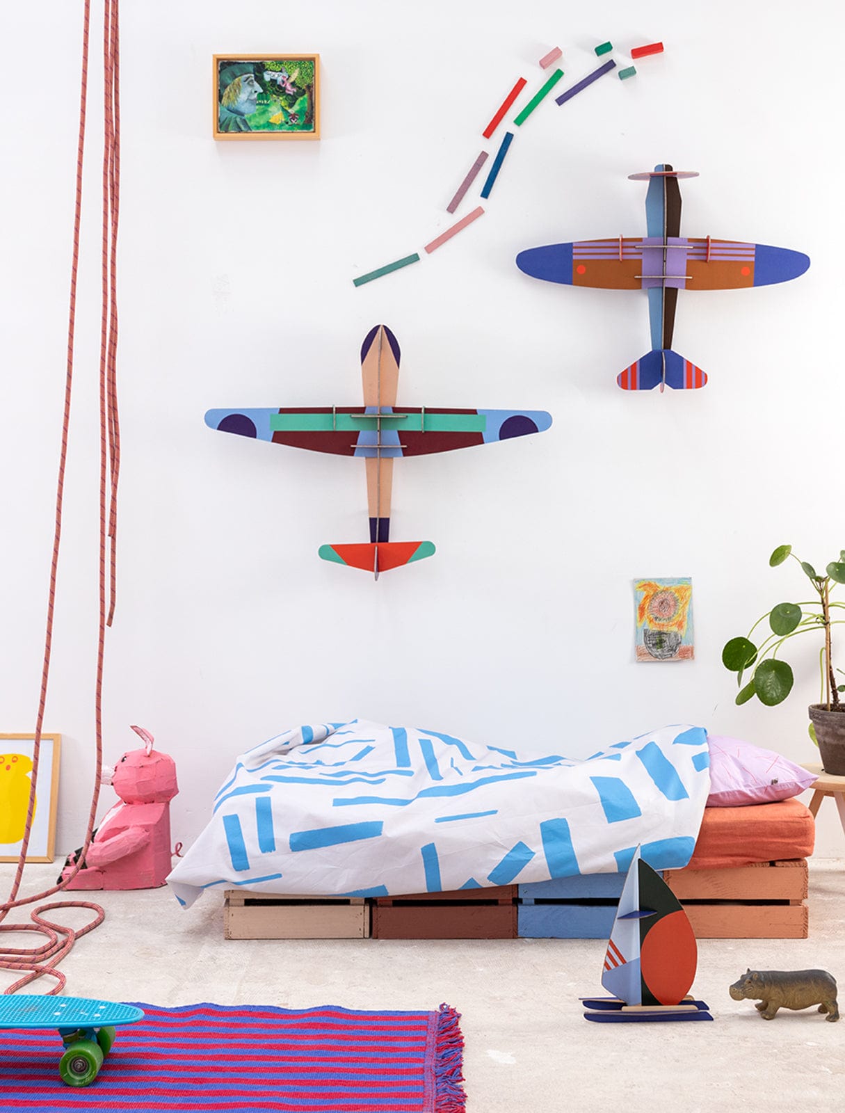 Studio Roof Decorazione parete Deluxe Collection - Propeller Plane