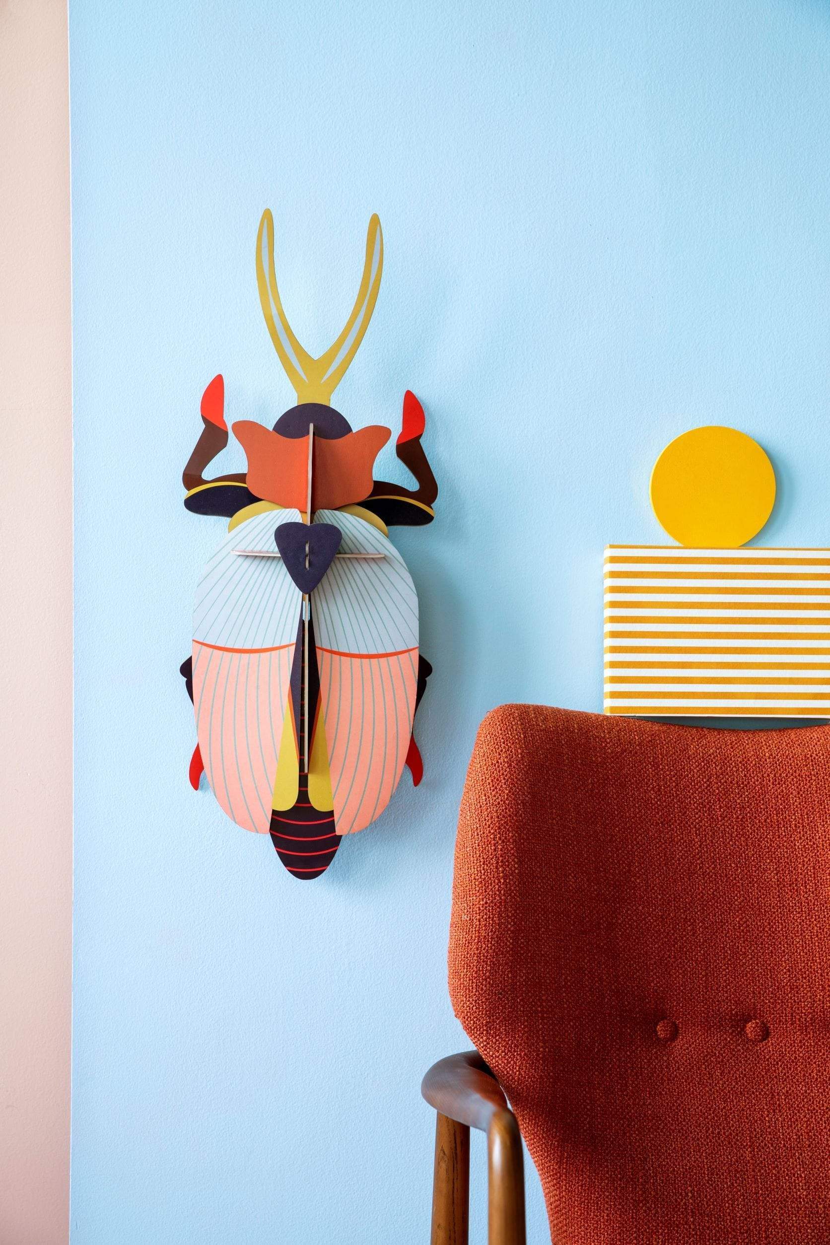 Studio Roof Decorazione parete Deluxe Collection - Rhino Beetle