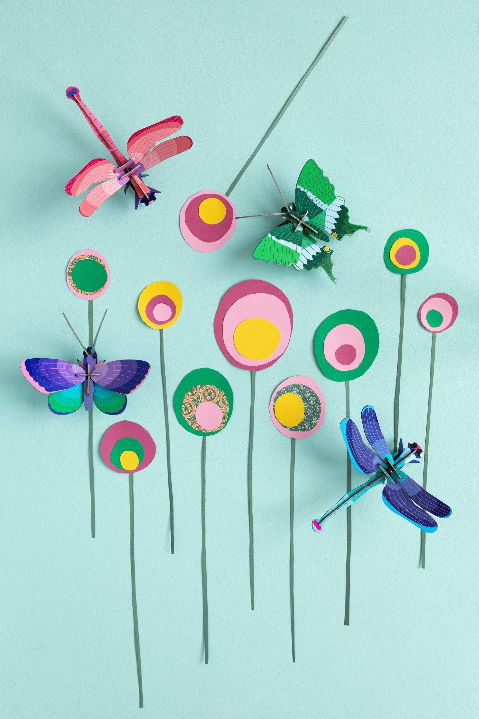 Studio Roof Decorazione parete Dragonfly Blue