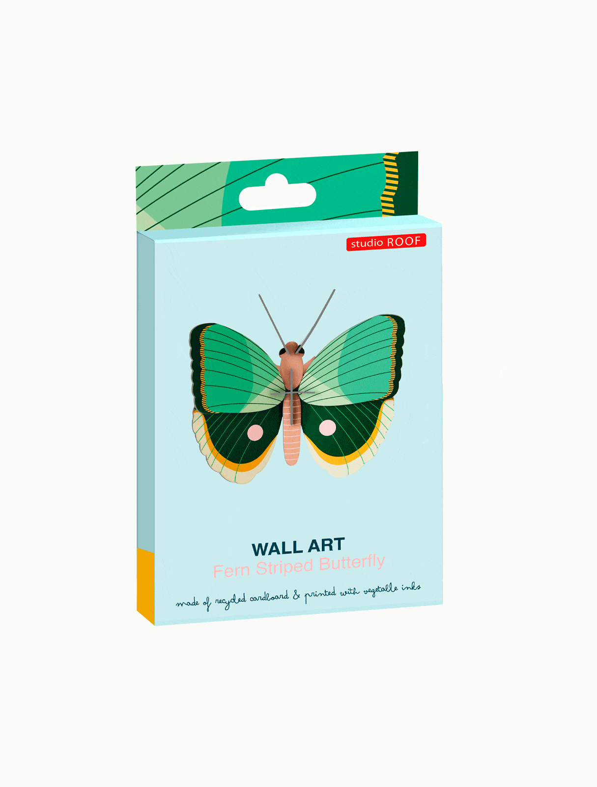 Studio Roof Decorazione parete Fern Striped Butterfly