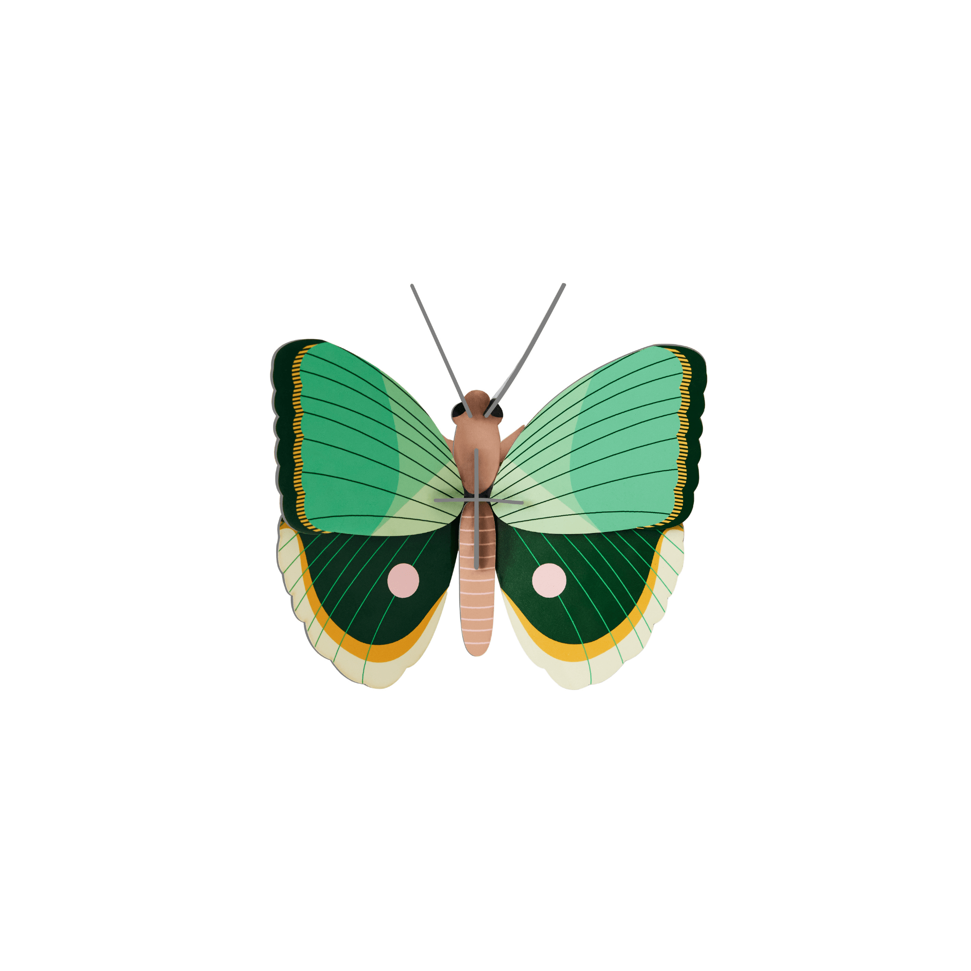 Studio Roof Decorazione parete Fern Striped Butterfly