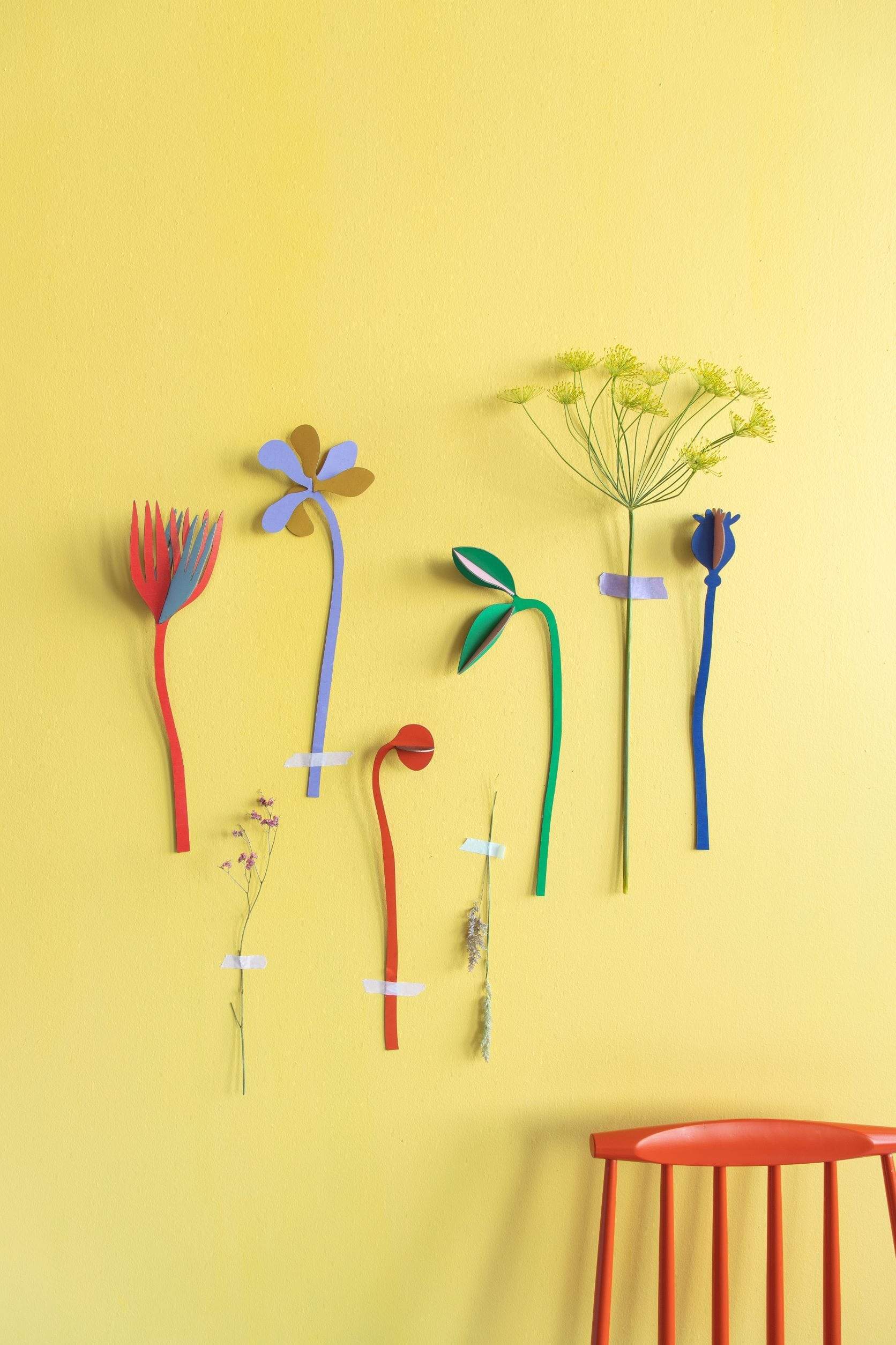 Studio Roof Decorazione parete Floral Art - Garden Flowers