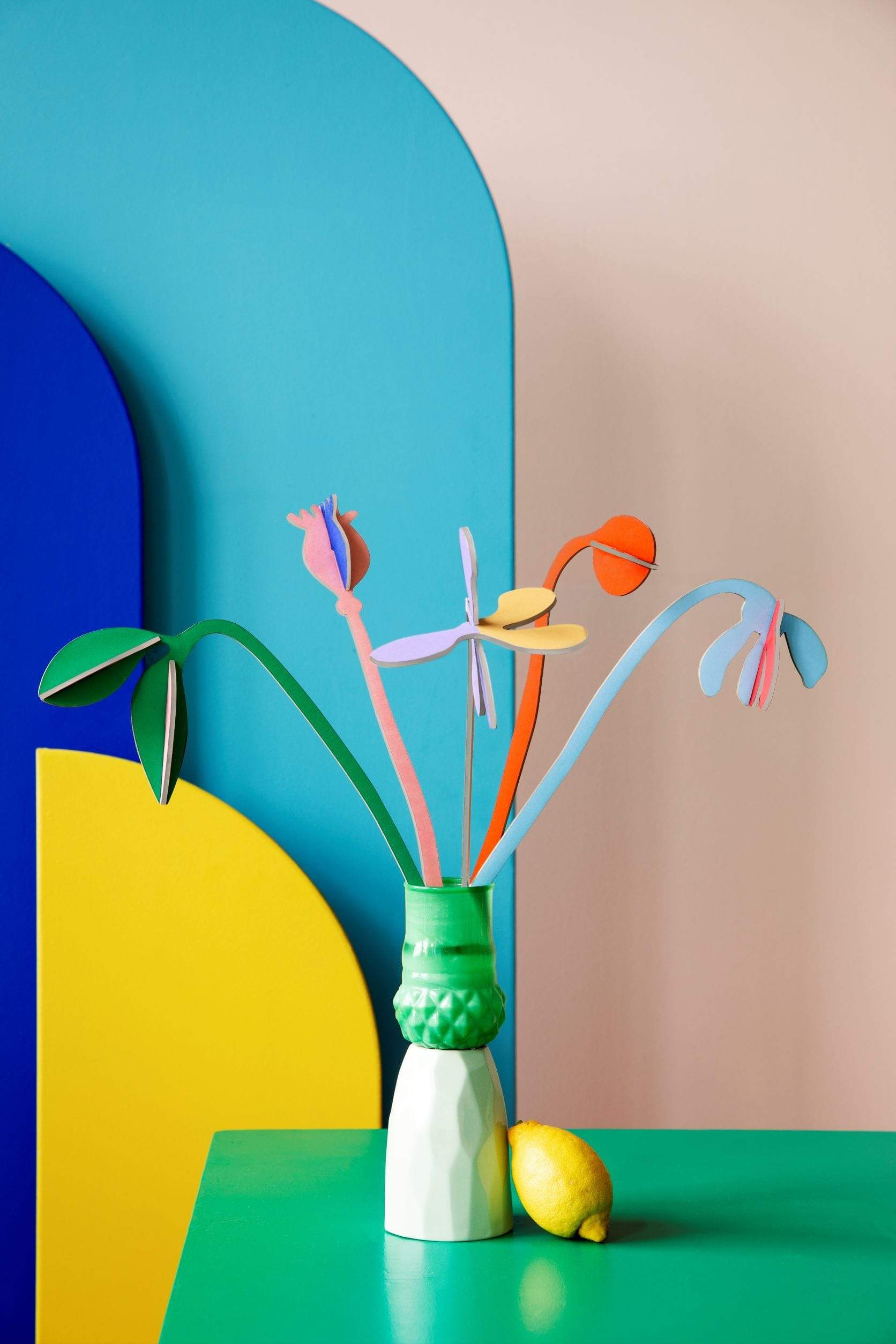 Studio Roof Decorazione parete Floral Art - Garden Flowers
