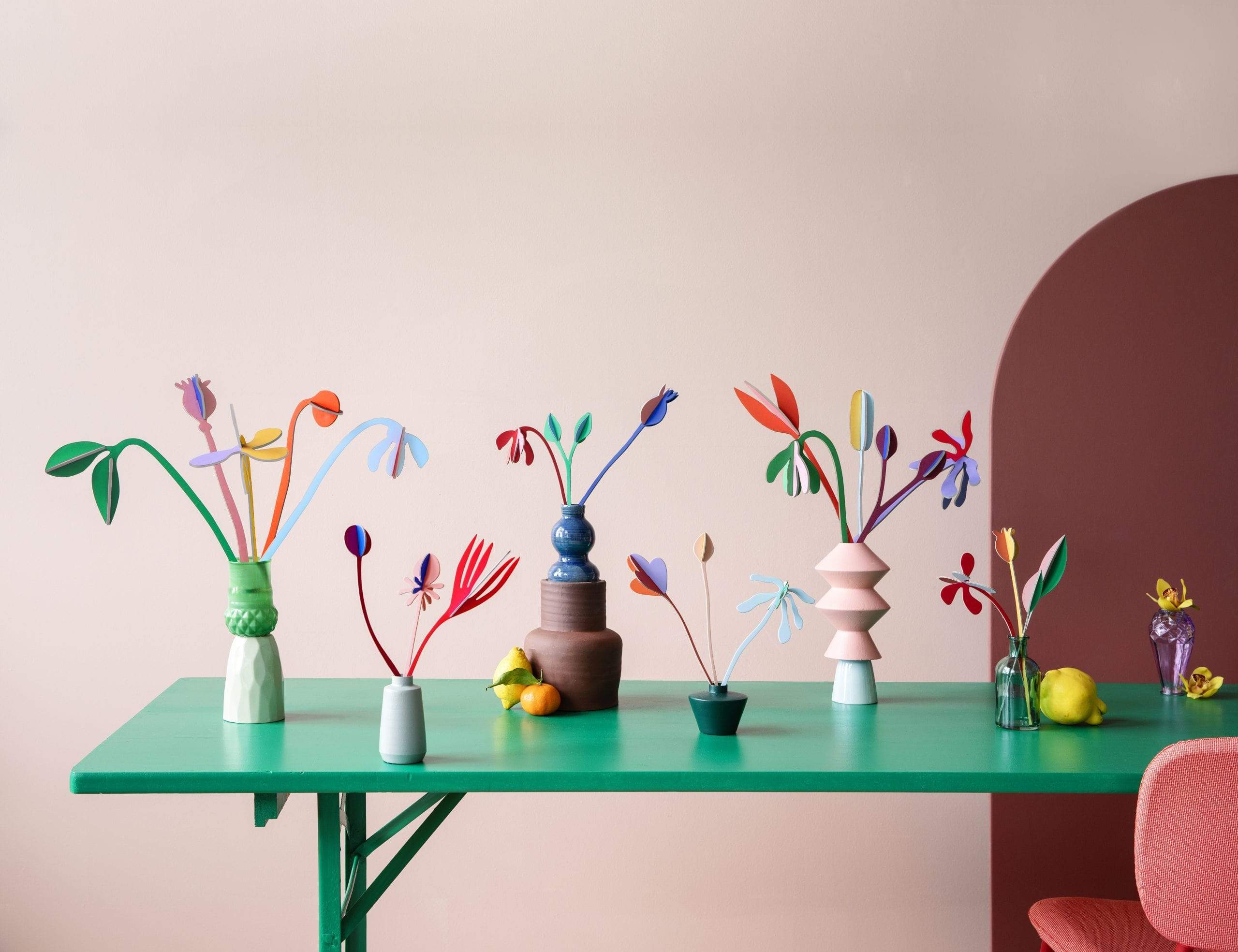 Studio Roof Decorazione parete Floral Art - Garden Flowers