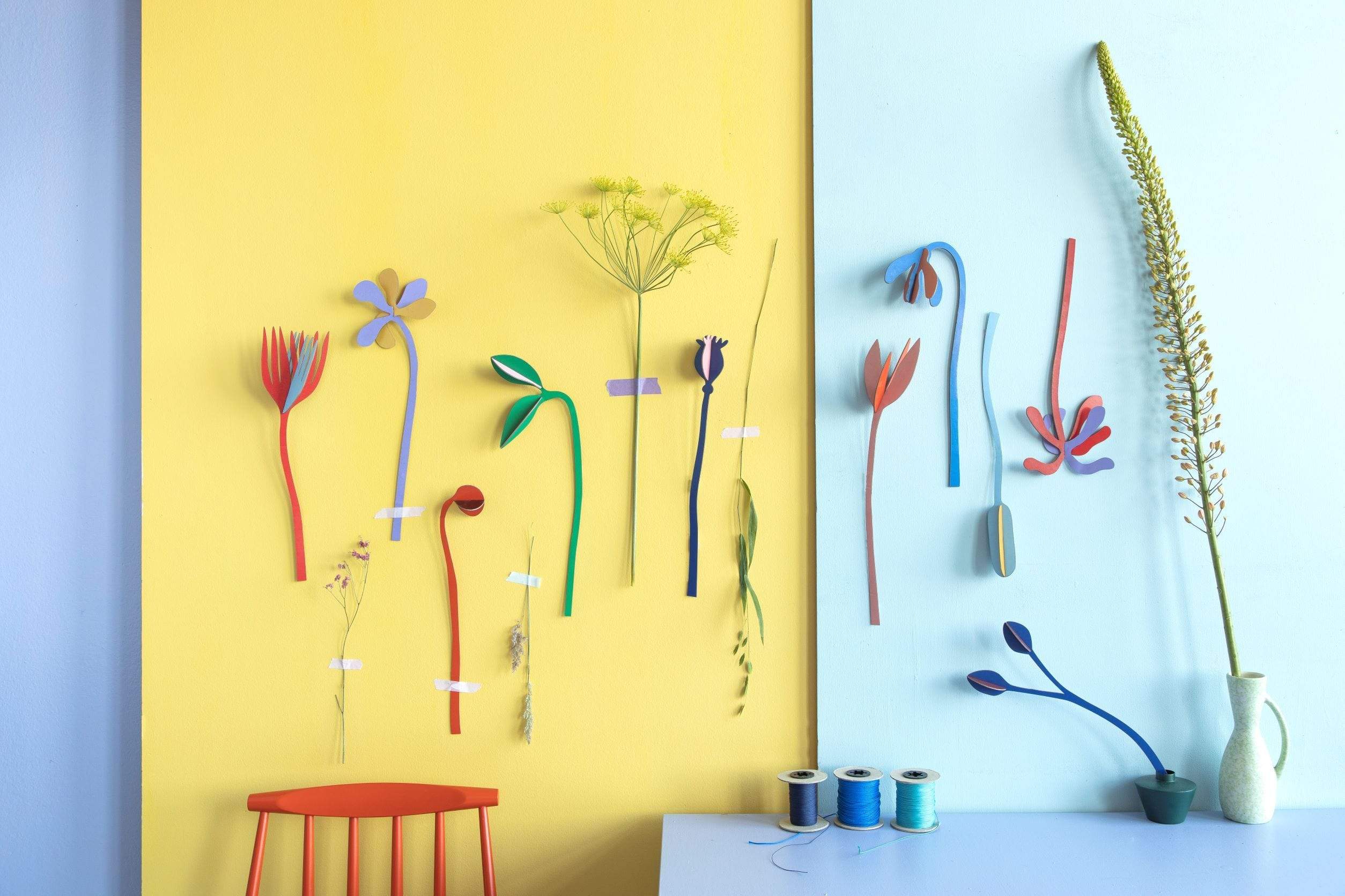 Studio Roof Decorazione parete Floral Art - Juliet's Flowers