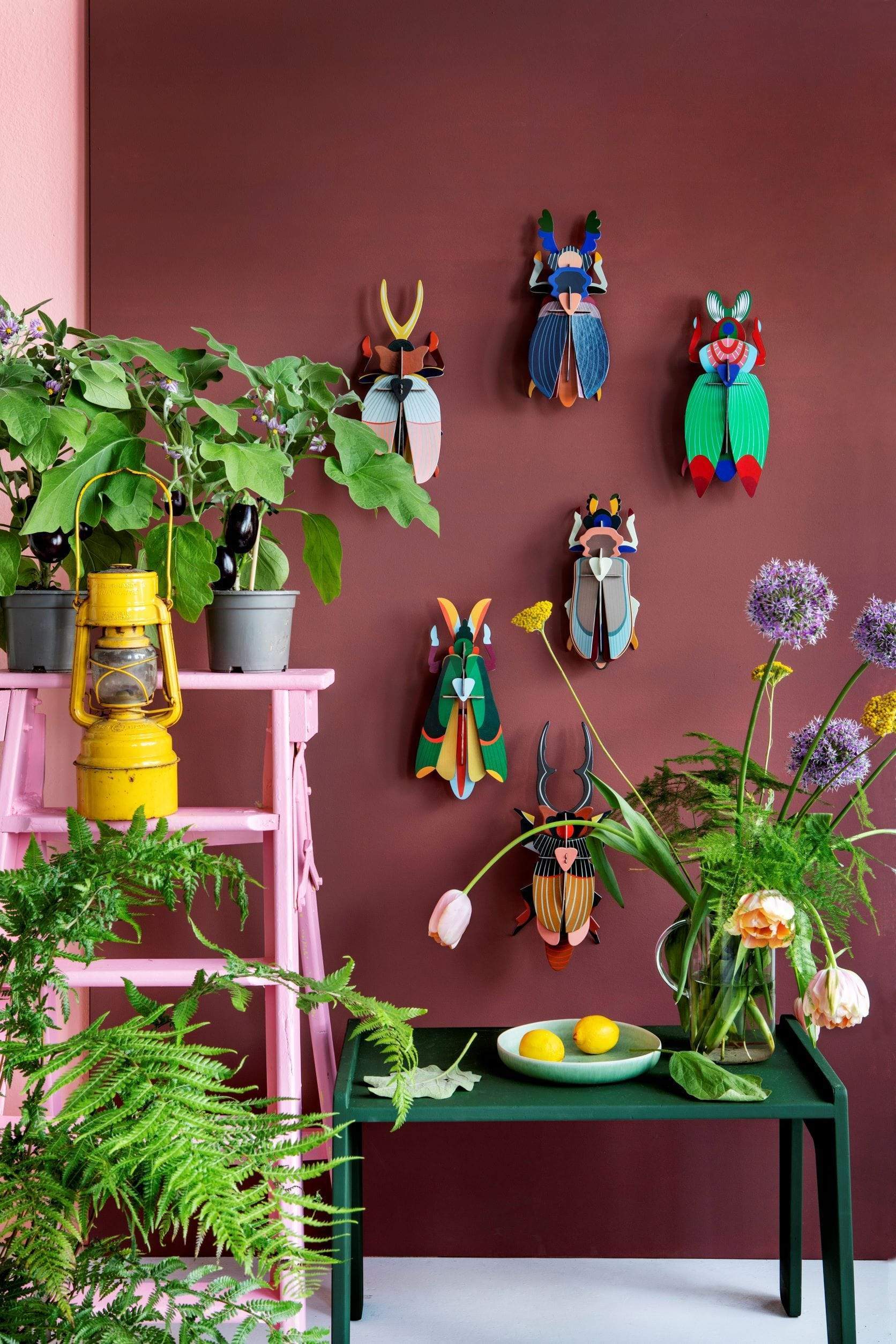 Studio Roof Decorazione parete Giant Scarab Beetle