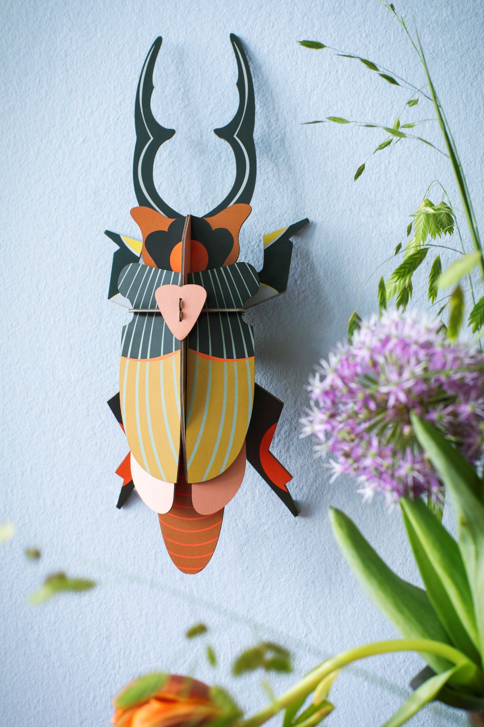 Studio Roof Decorazione parete Giant Stag Beetle