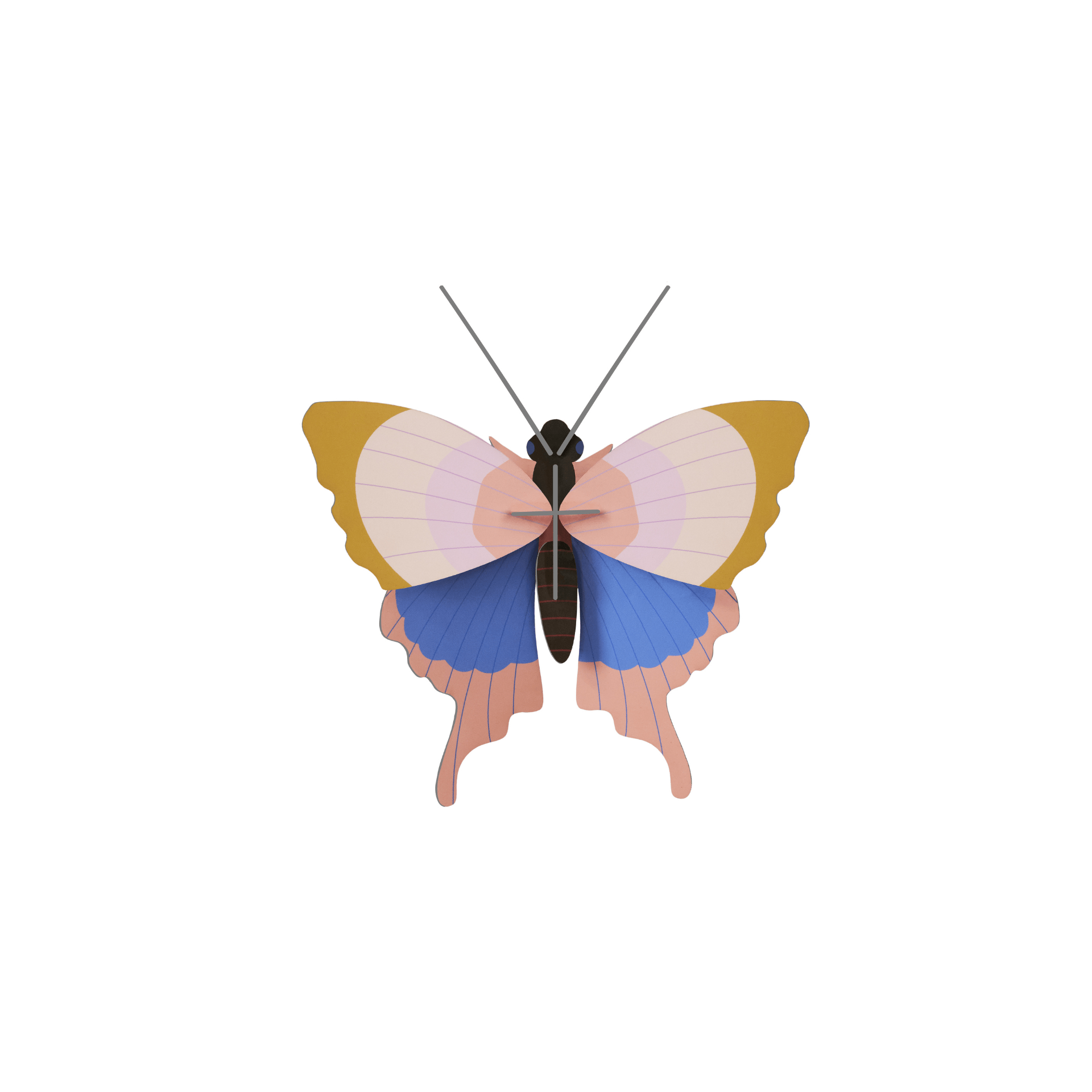 Studio Roof Decorazione parete Gold Rim Butterfly