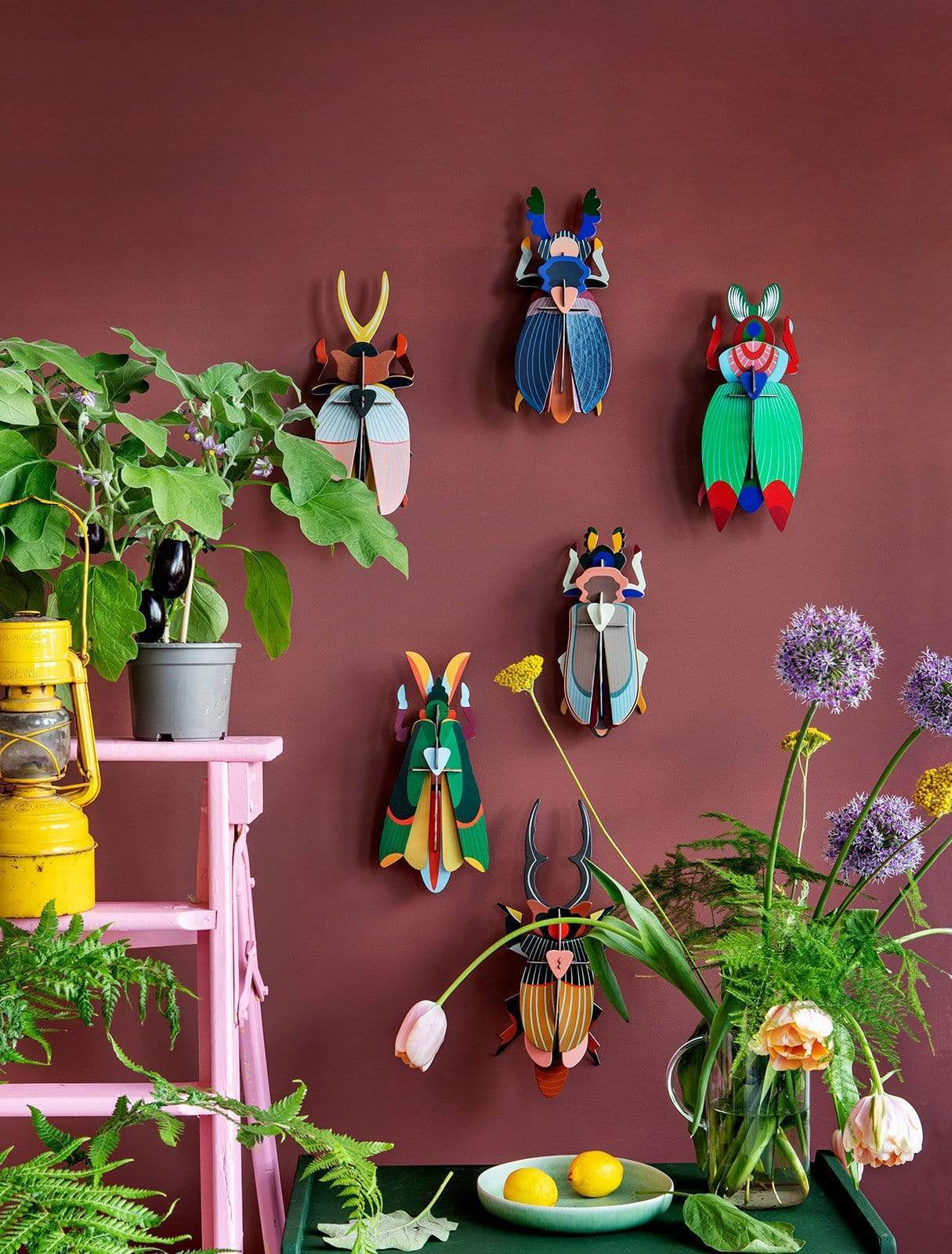 Studio Roof Decorazione parete Grasshopper Beetle