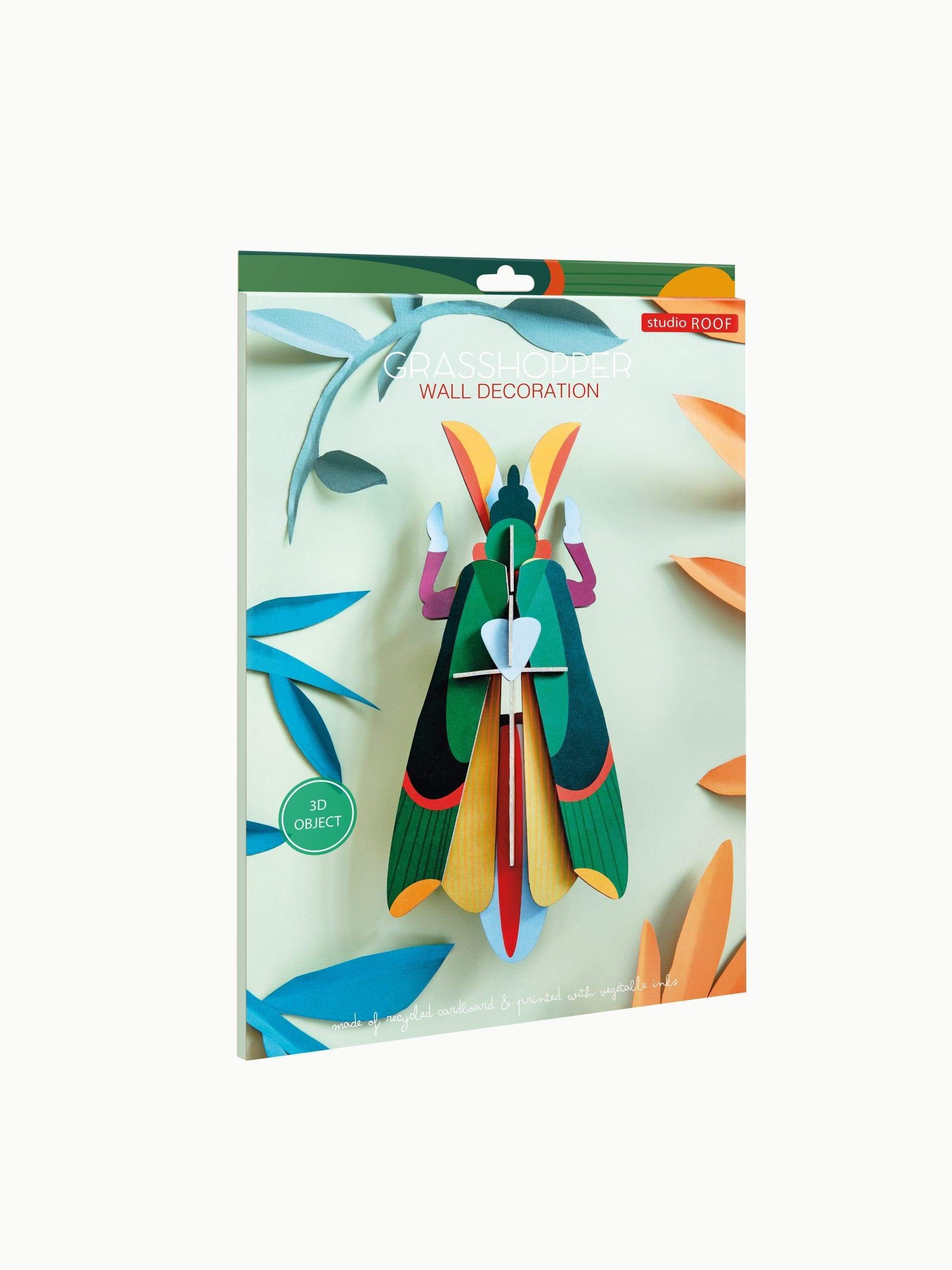 Studio Roof Decorazione parete Grasshopper Beetle
